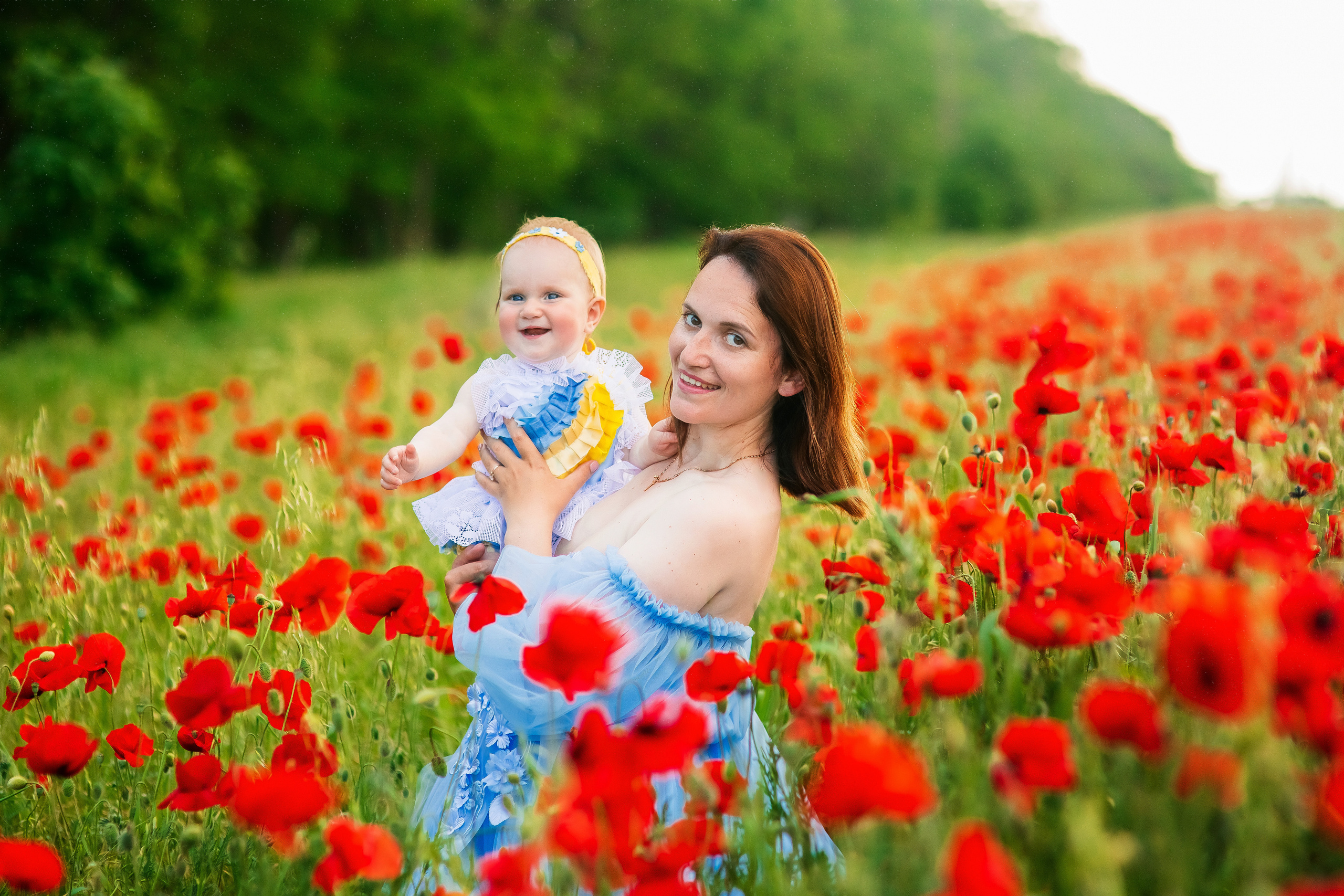 Фотосесія в маках. Сімейний та Весільний  фотограф Ірина Онищенко