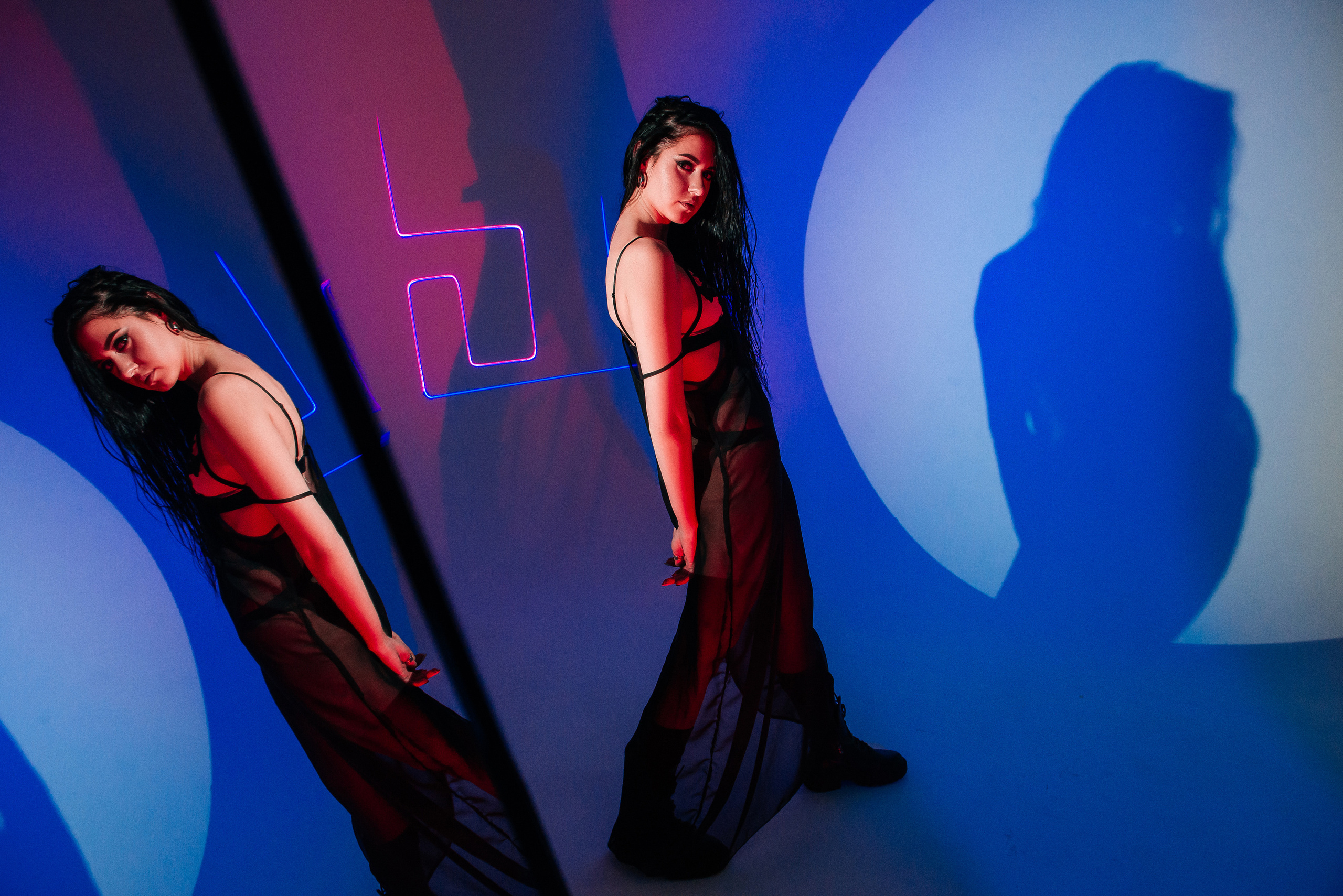 Лазерная фотосессия с Ариной. Фотограф Кривий Ріг Nina_Arnis