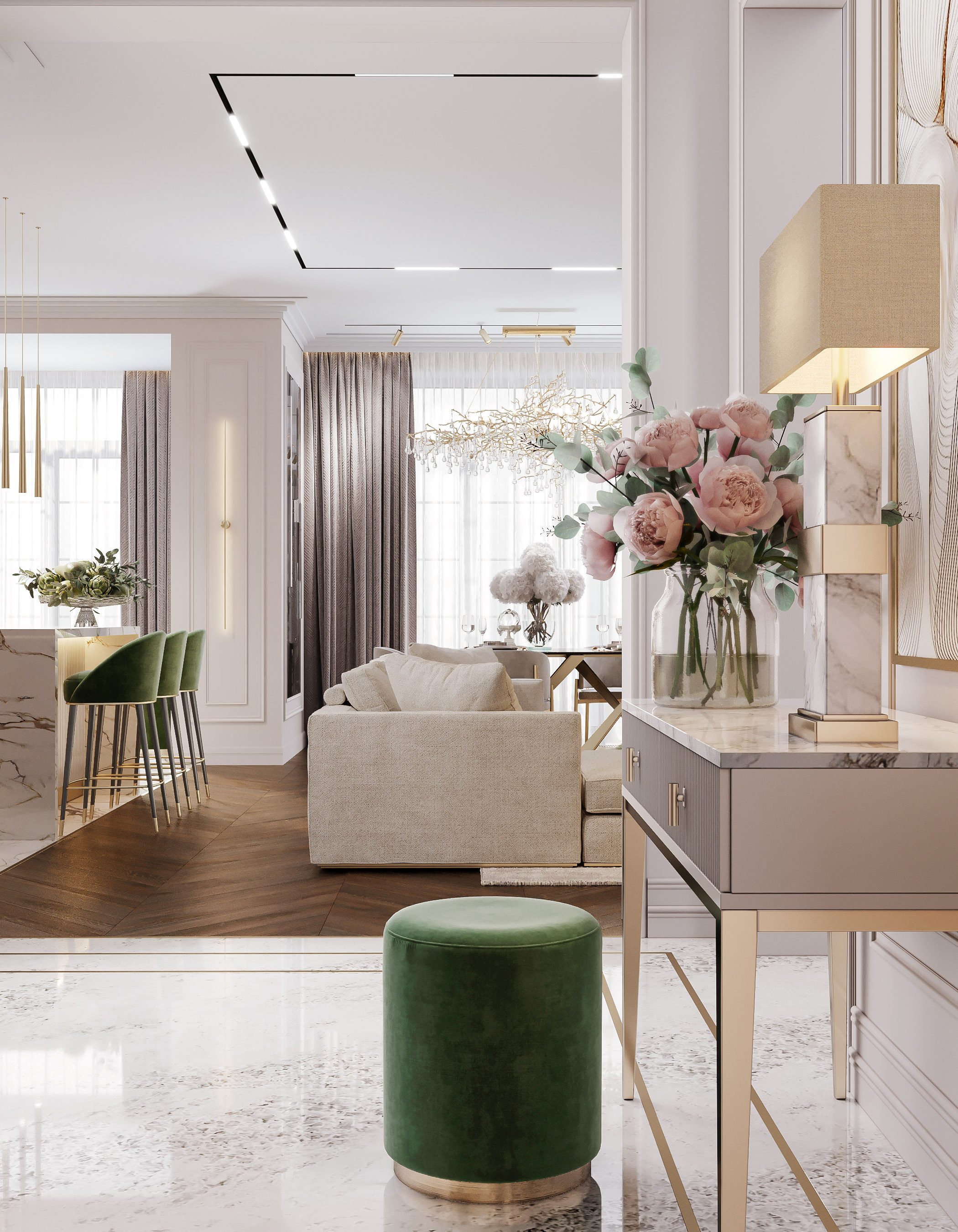 КП СУХАНОВО ПАРК. Студия Интерьерного Дизайна Artis Interiors