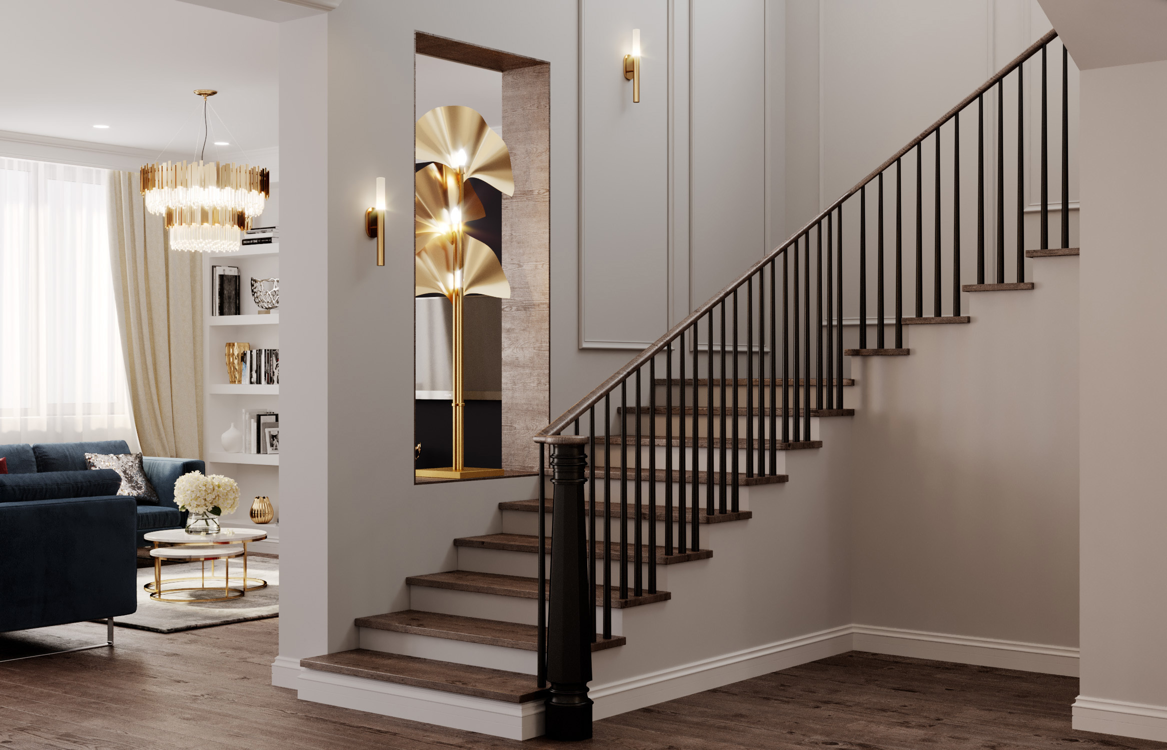 Коттедж КРЕКШИНО 300 м². Студия Интерьерного Дизайна Artis Interiors