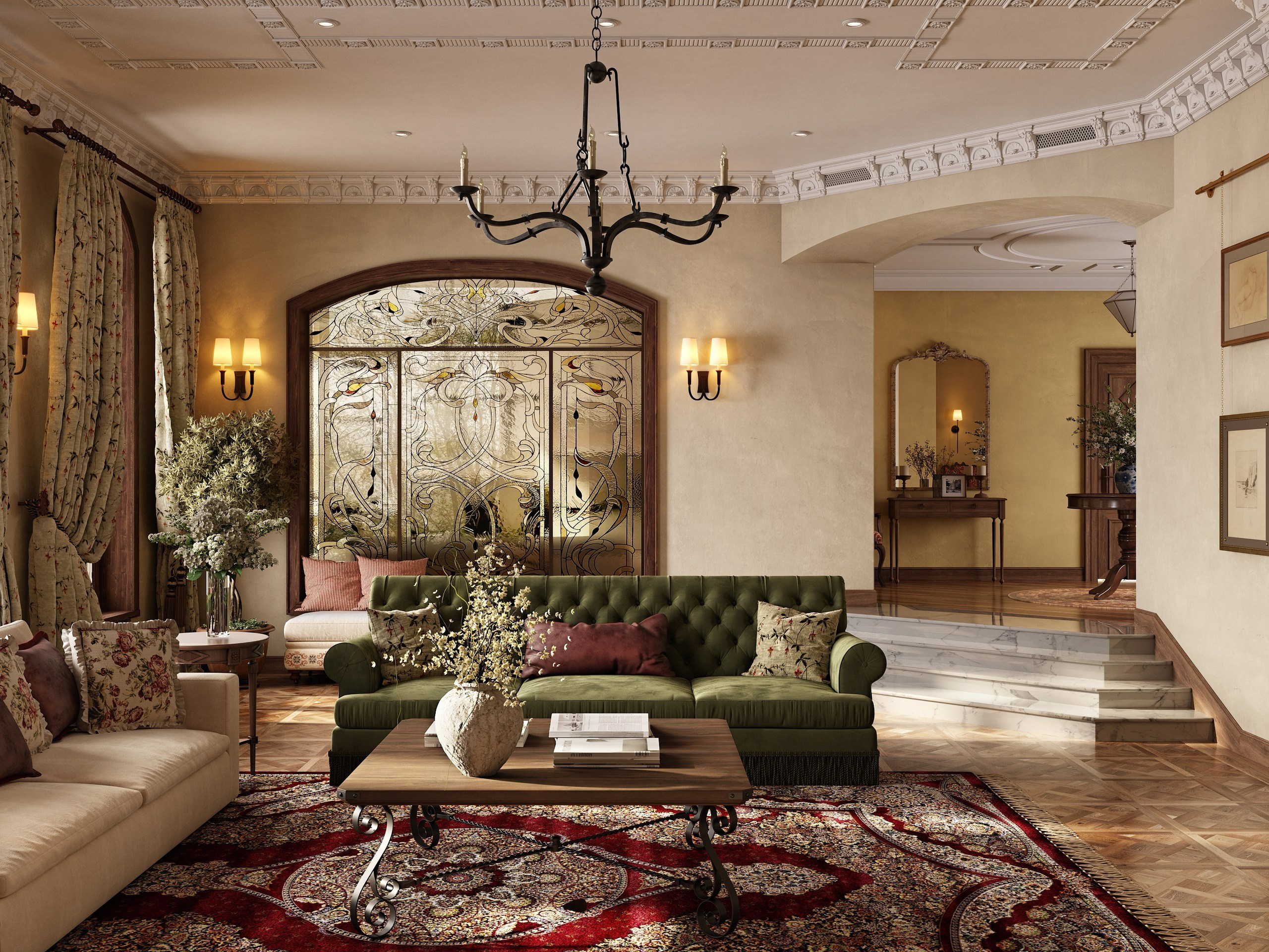 ИНТЕЛЛЕКТУАЛЬНЫЙ ШИК 800 м². Студия Интерьерного Дизайна Artis Interiors