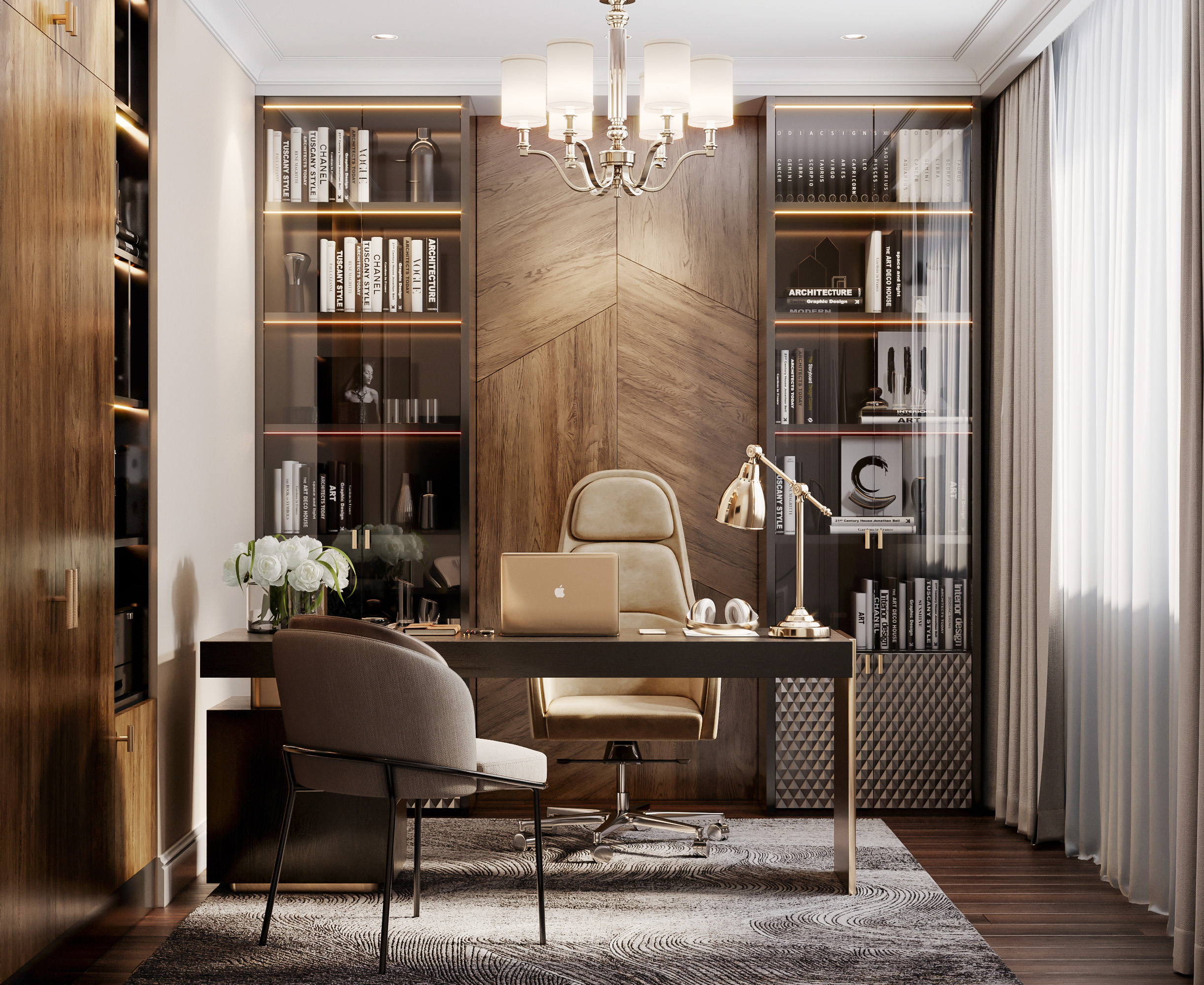 ЖК АВЕНЮ 157 м² ПОДОЛЬСК. Студия Интерьерного Дизайна Artis Interiors