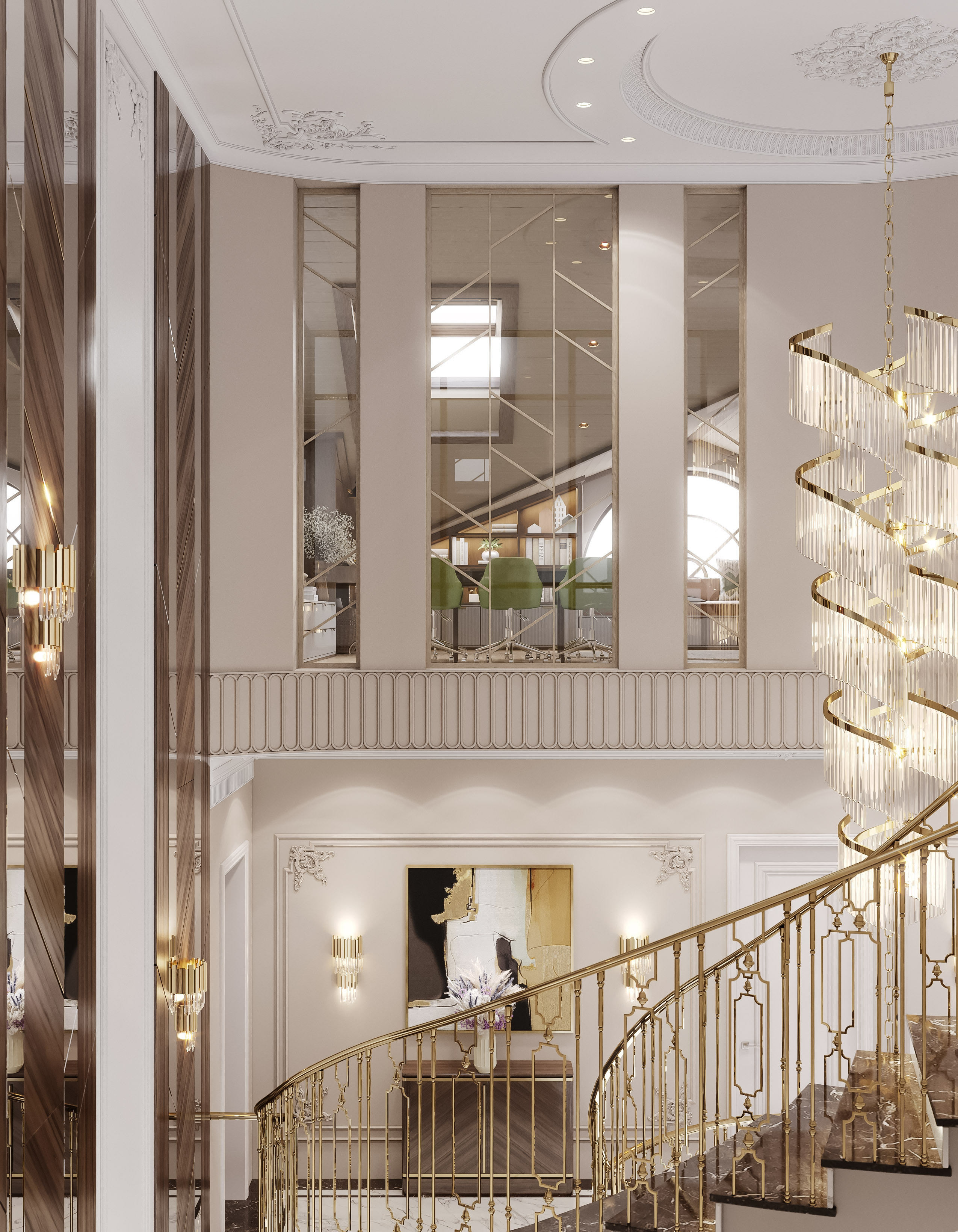 РУБЛЁВКА 500 м². Студия Интерьерного Дизайна Artis Interiors