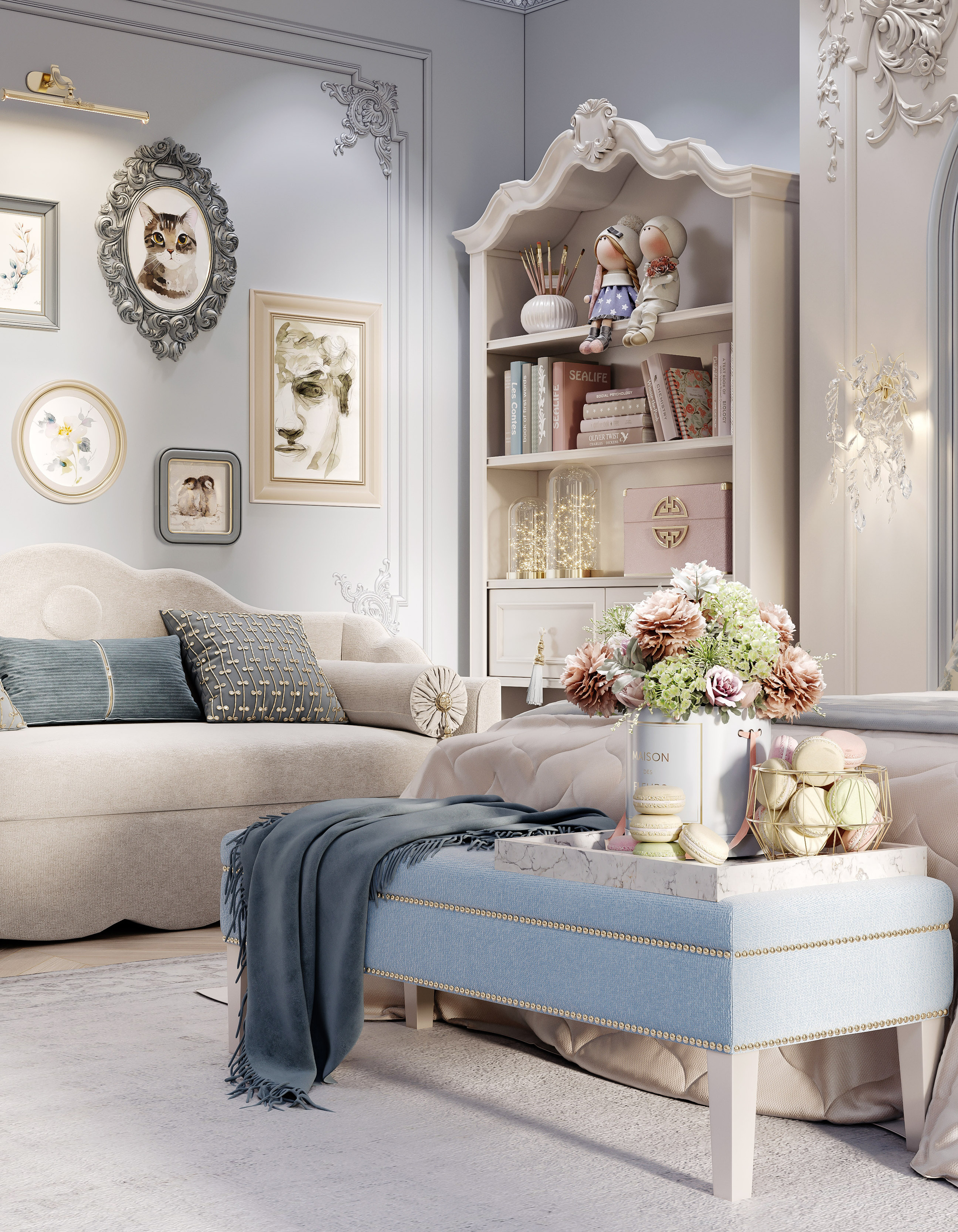 РУБЛЁВКА 500 м². Студия Интерьерного Дизайна Artis Interiors