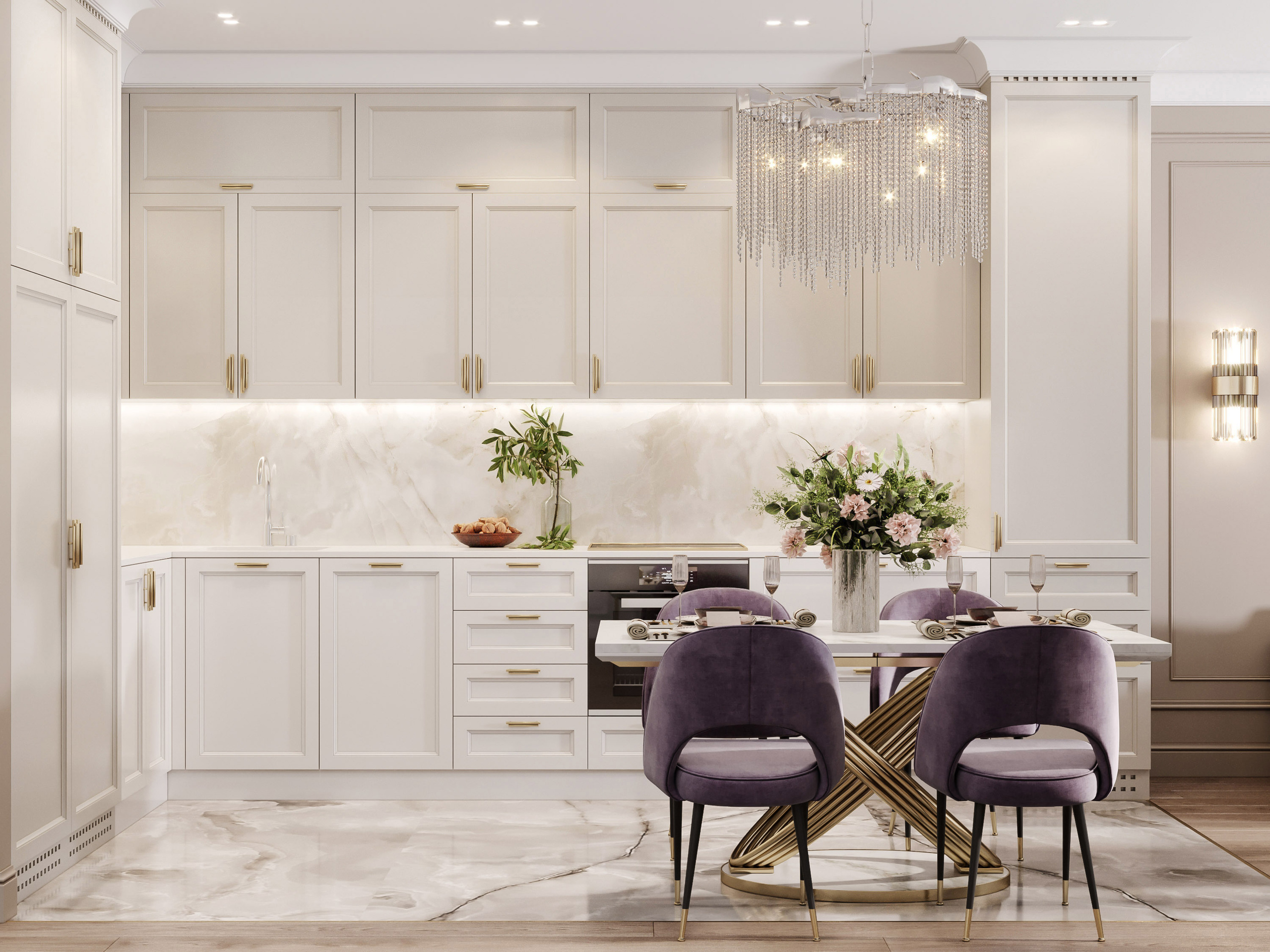 АКАДЕМИЧЕСКАЯ 124 м². Студия Интерьерного Дизайна Artis Interiors