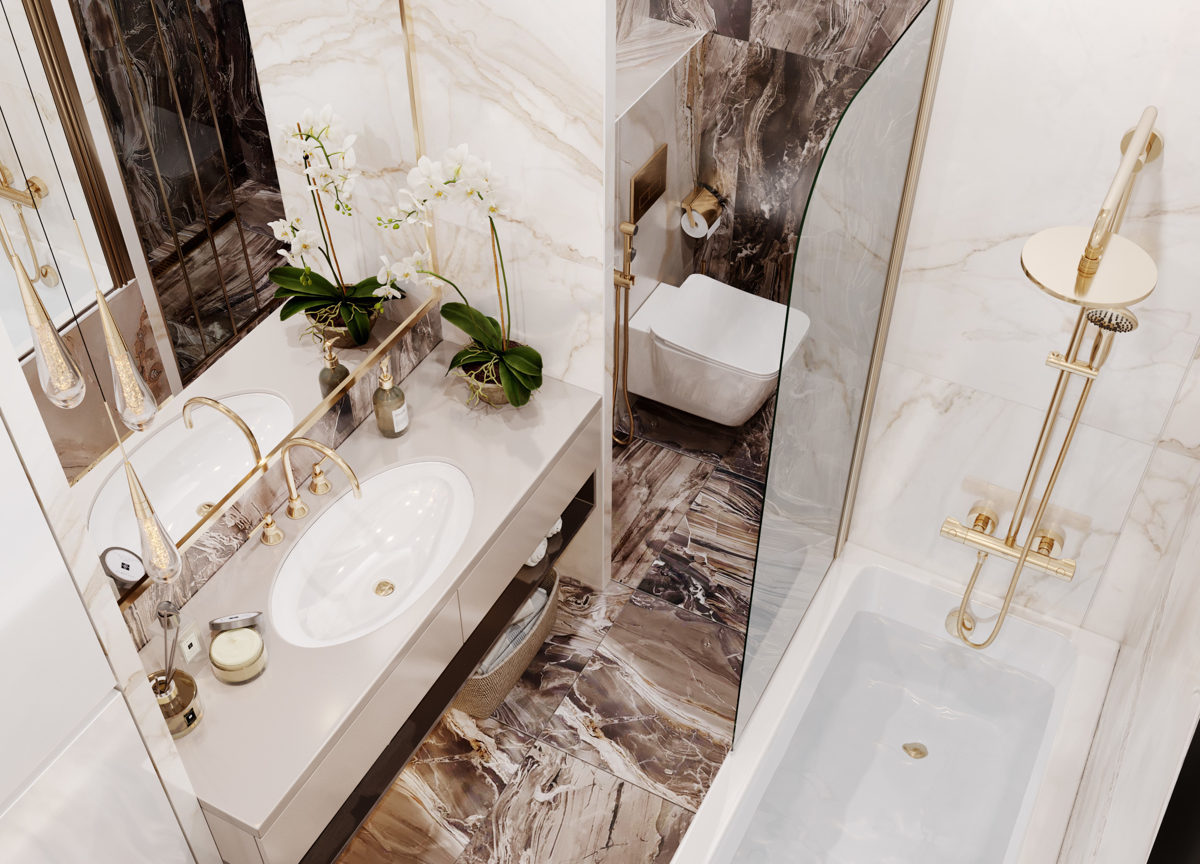 ЖК ХОРОШЕВСКИЙ 47 м². Студия Интерьерного Дизайна Artis Interiors