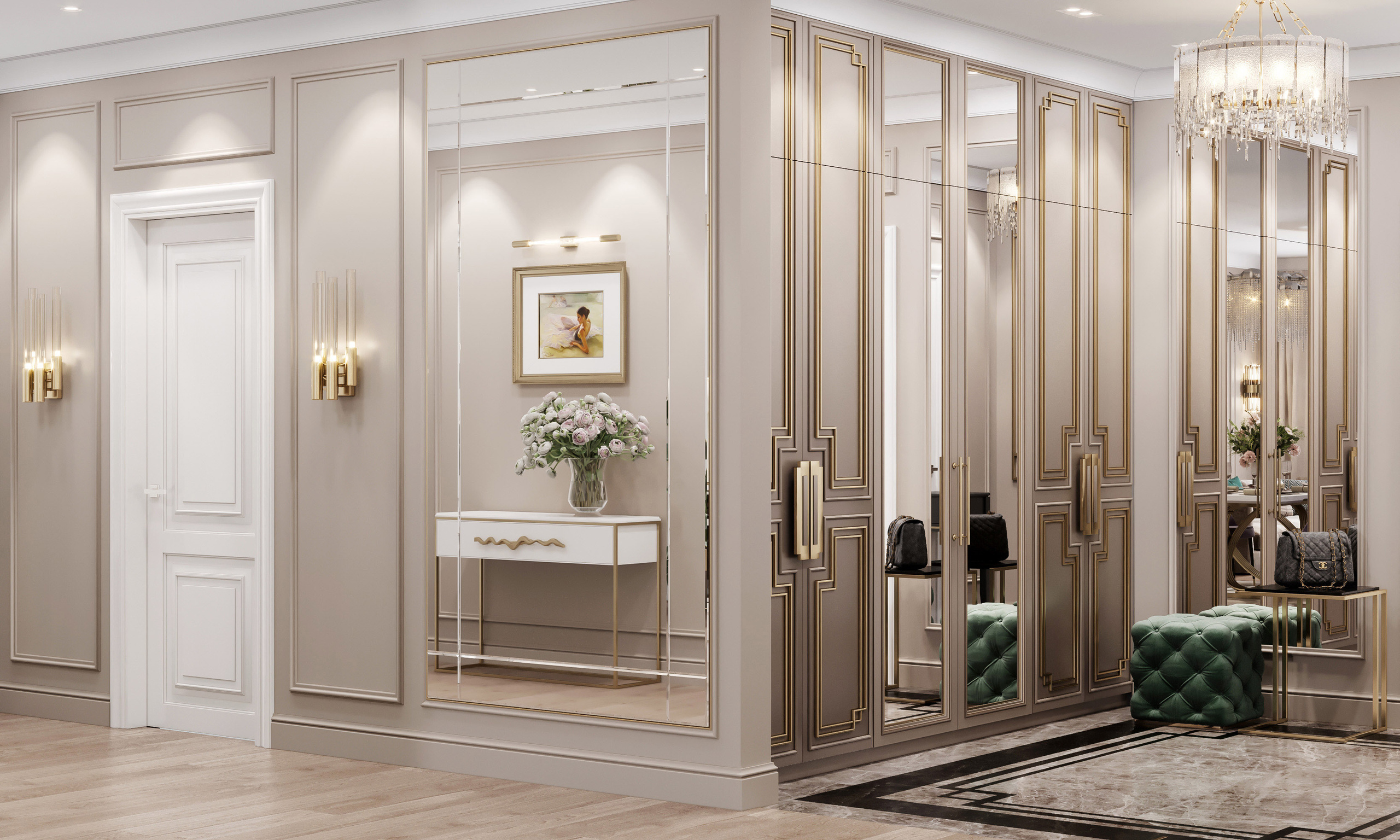 АКАДЕМИЧЕСКАЯ 124 м². Студия Интерьерного Дизайна Artis Interiors