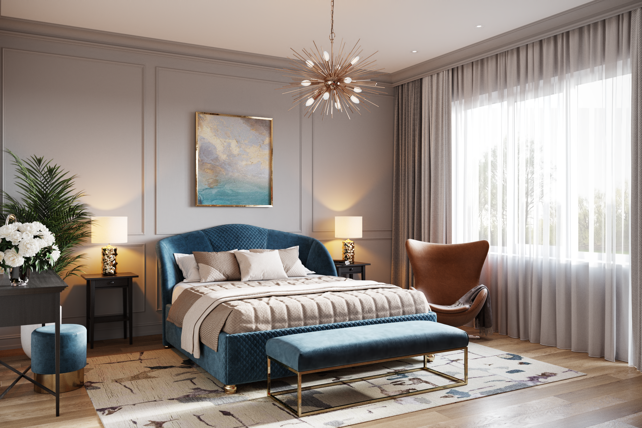 Коттедж КРЕКШИНО 300 м². Студия Интерьерного Дизайна Artis Interiors