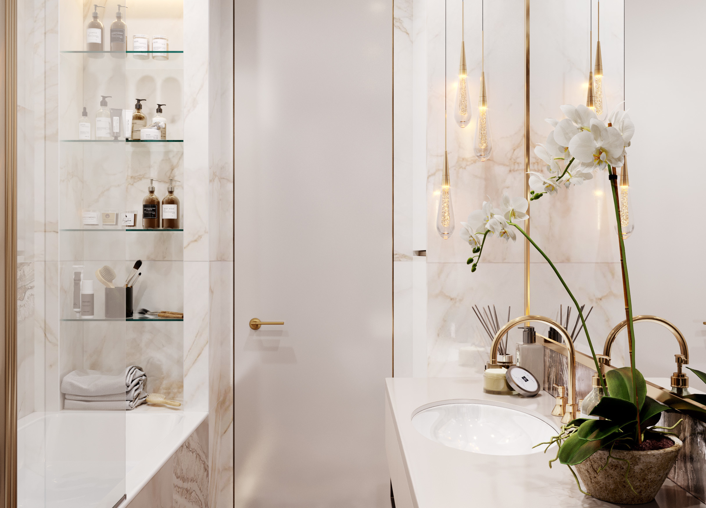 ЖК ХОРОШЕВСКИЙ 47 м². Студия Интерьерного Дизайна Artis Interiors