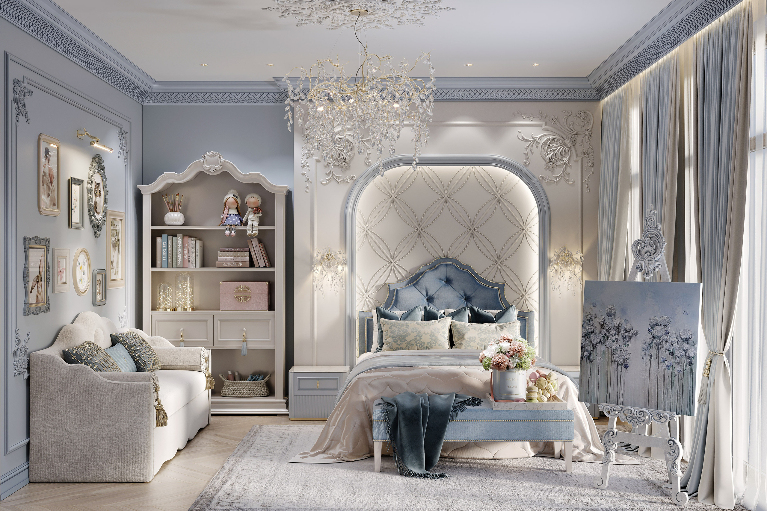 РУБЛЁВКА 500 м². Студия Интерьерного Дизайна Artis Interiors