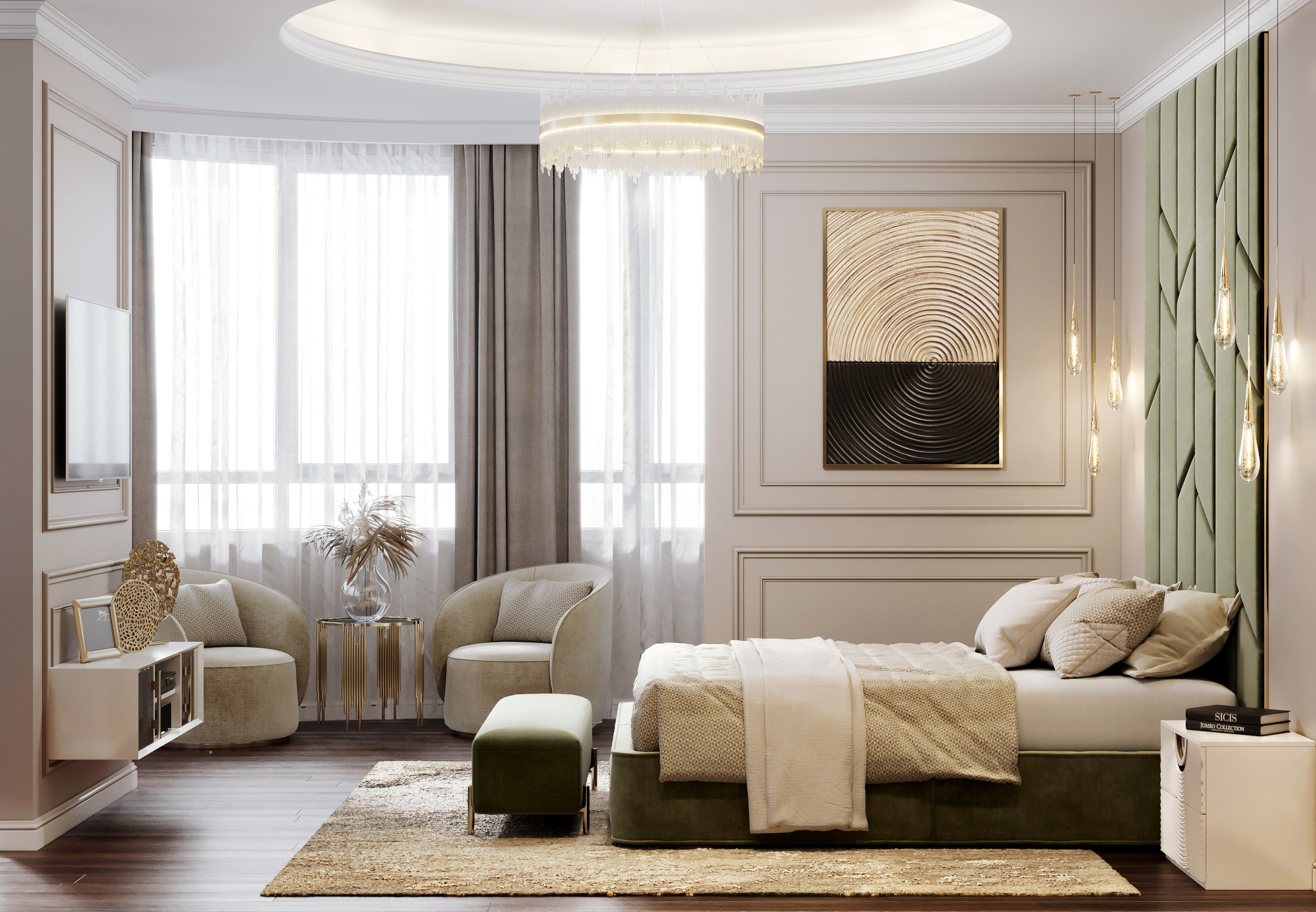 ЖК АВЕНЮ 157 м² ПОДОЛЬСК. Студия Интерьерного Дизайна Artis Interiors