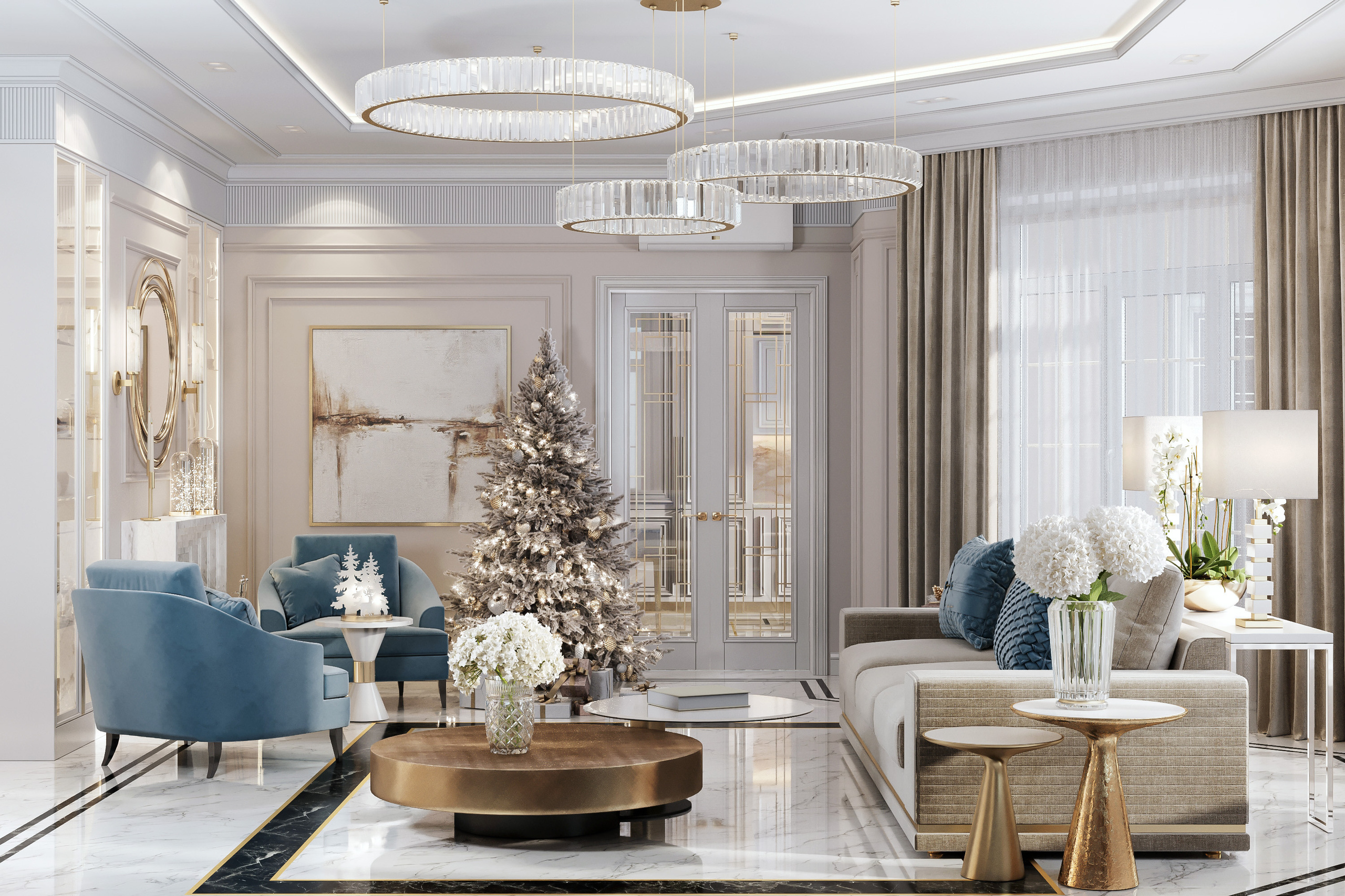 АНГЛИЙСКИЙ КВАРТАЛ 325 м². Студия Интерьерного Дизайна Artis Interiors