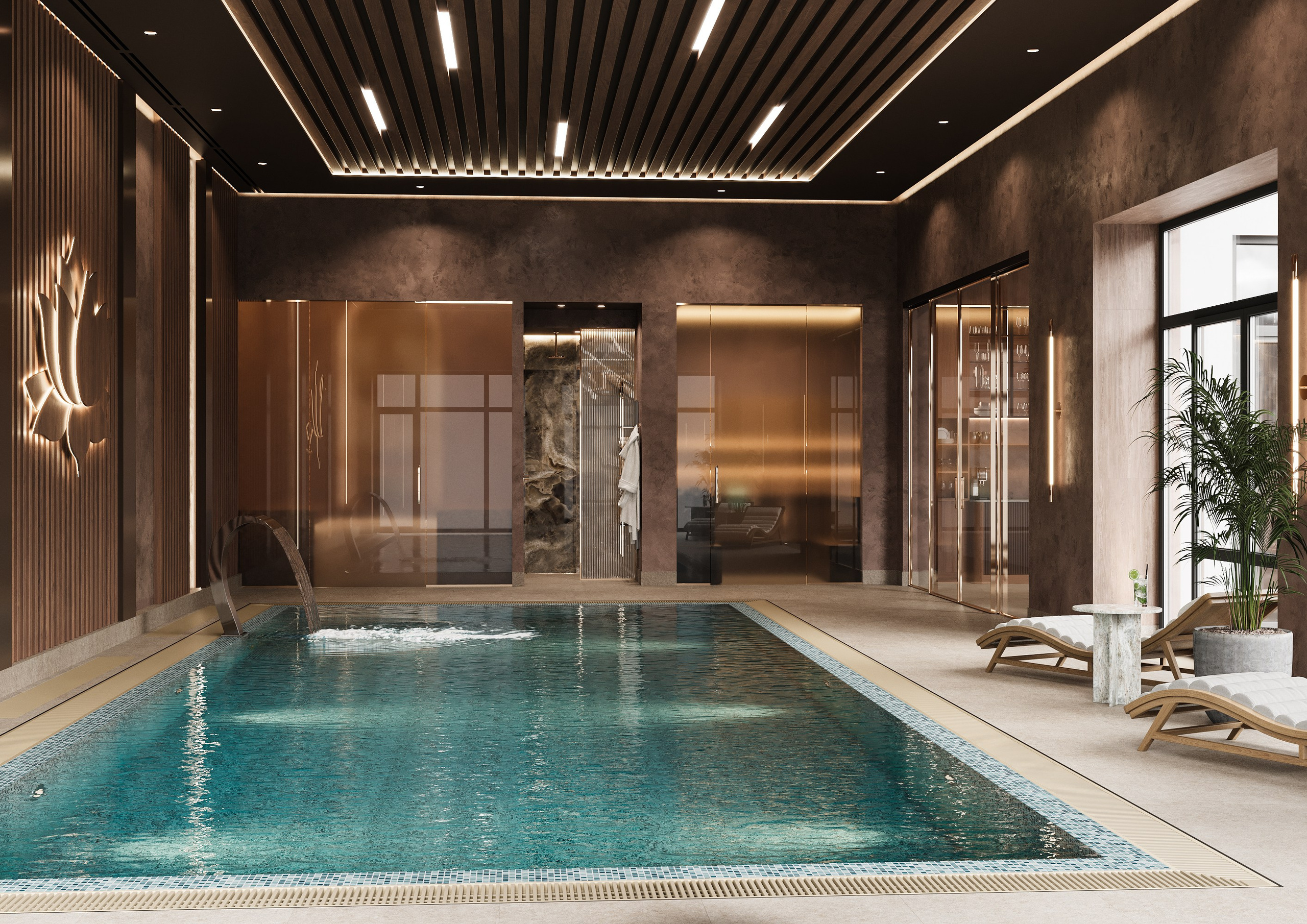 БАССЕЙН 135 М². Студия Интерьерного Дизайна Artis Interiors