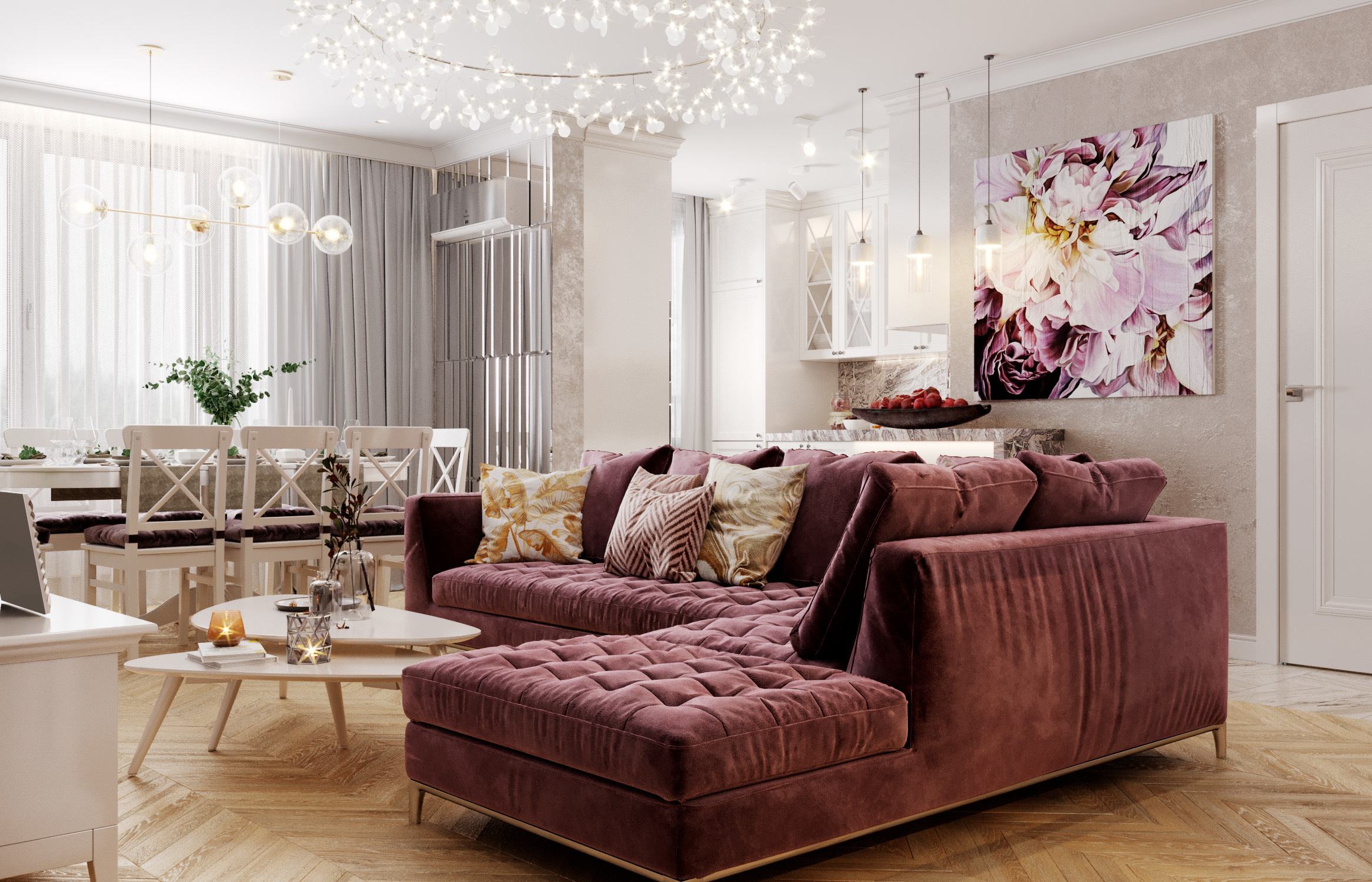 ЖК МИР МИТИНО 118 м². Студия Интерьерного Дизайна Artis Interiors