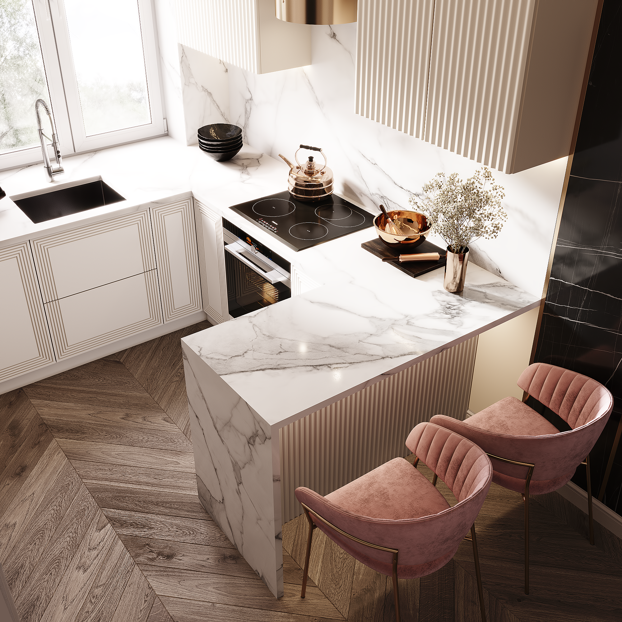 ЖК БЕЛЬЦКИЙ 68 м². Студия Интерьерного Дизайна Artis Interiors