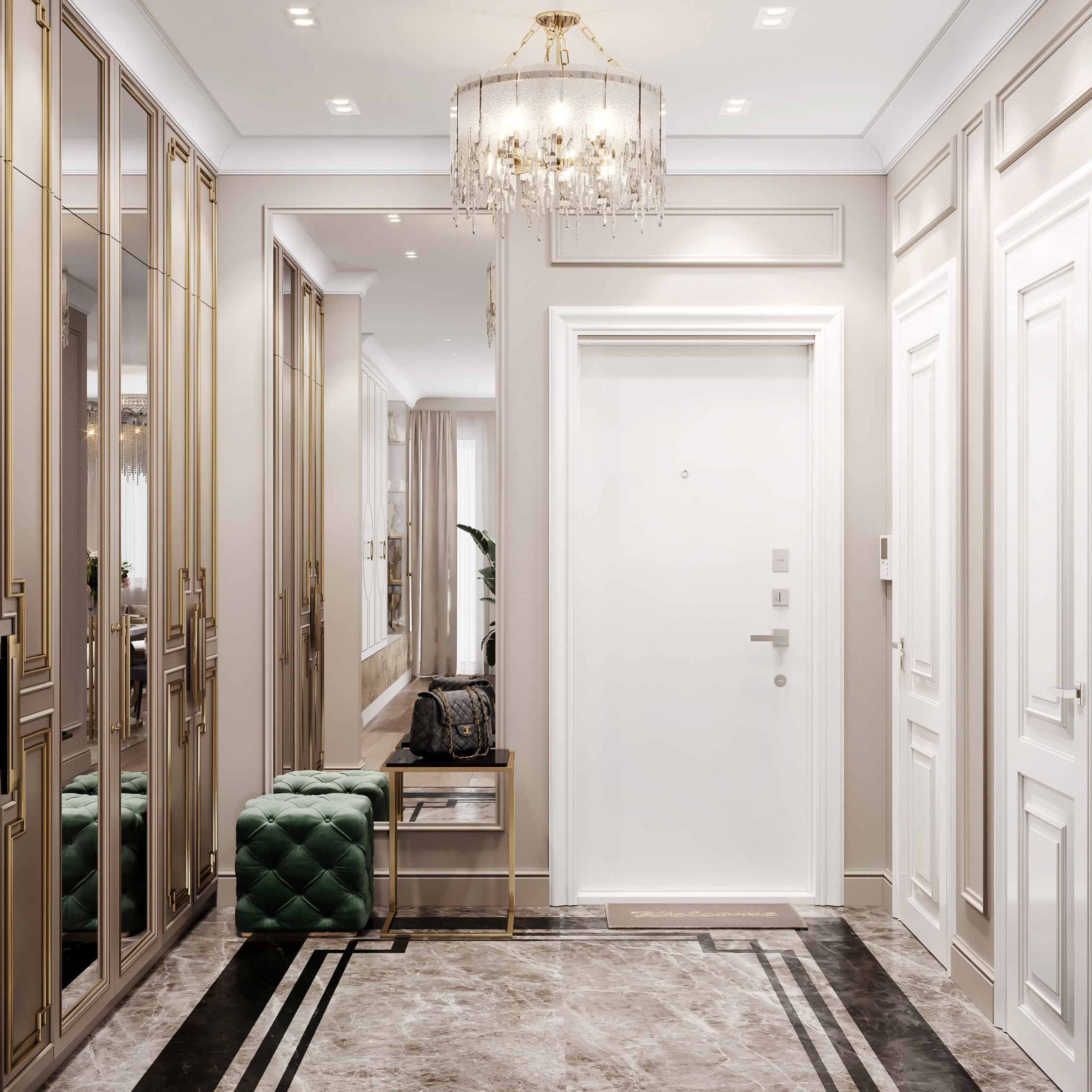 АКАДЕМИЧЕСКАЯ 124 м². Студия Интерьерного Дизайна Artis Interiors