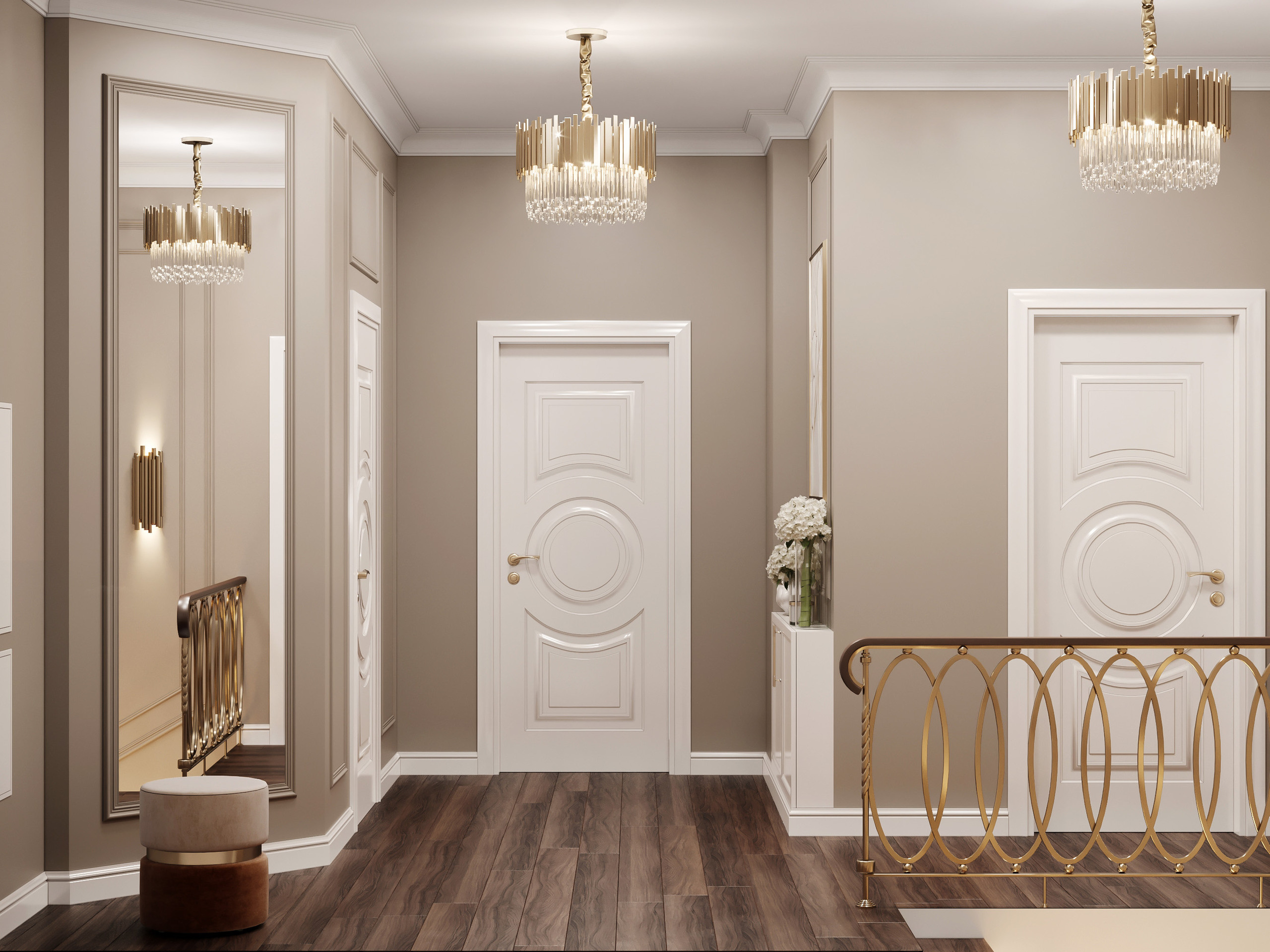 ЖК АВЕНЮ 157 м² ПОДОЛЬСК. Студия Интерьерного Дизайна Artis Interiors