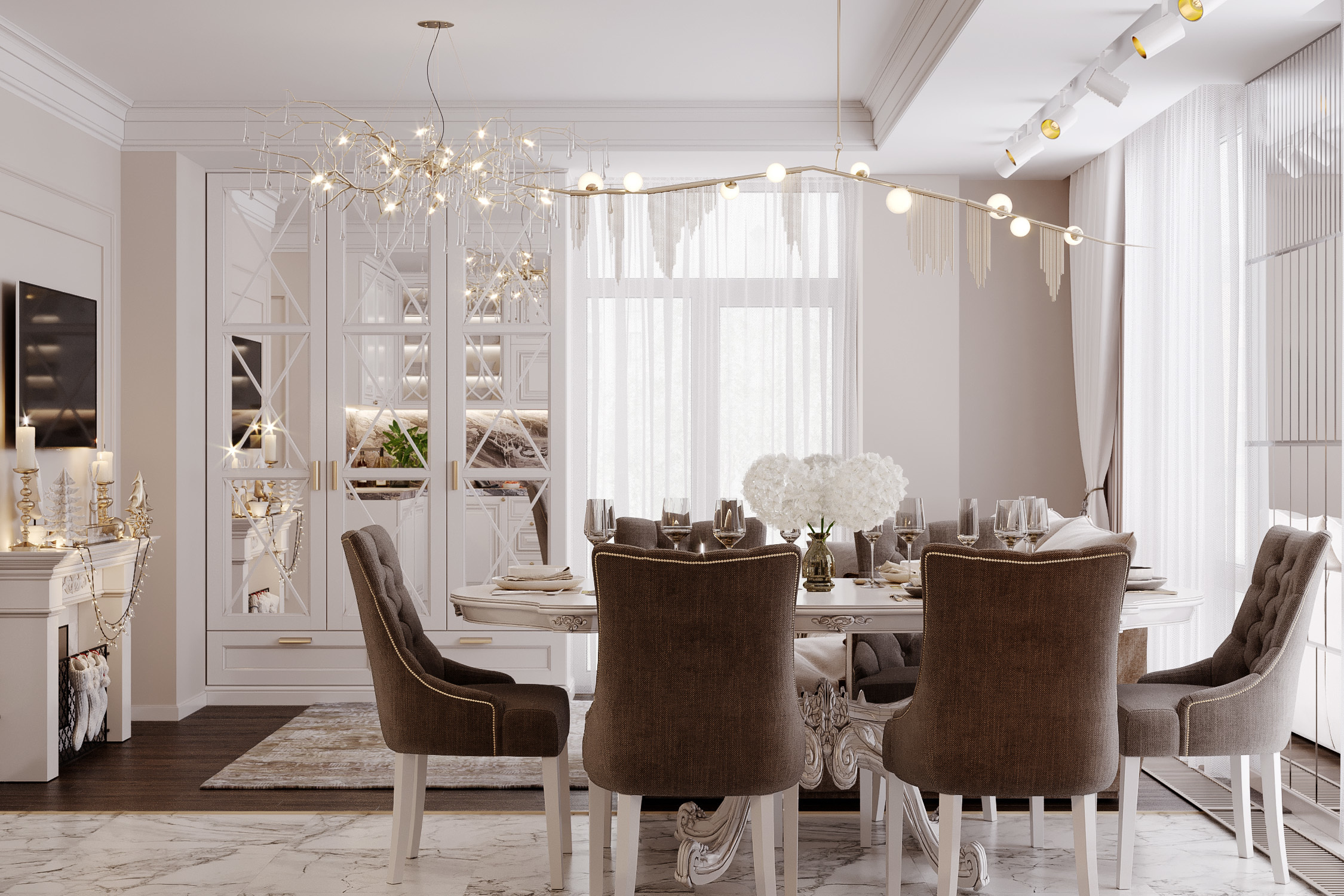 ЖК ЖАВОРОНОК 100 м². Студия Интерьерного Дизайна Artis Interiors