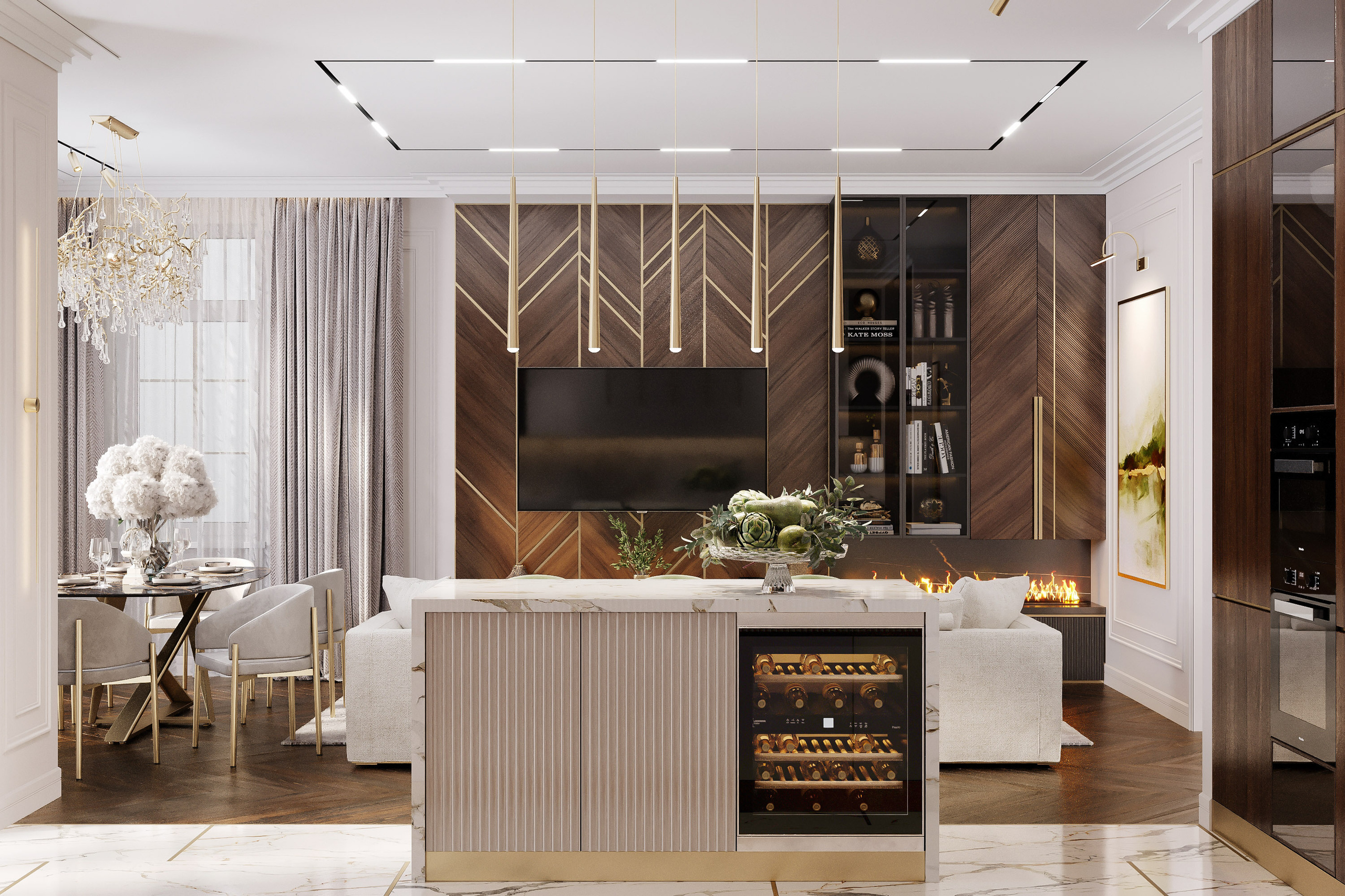 КП СУХАНОВО ПАРК. Студия Интерьерного Дизайна Artis Interiors