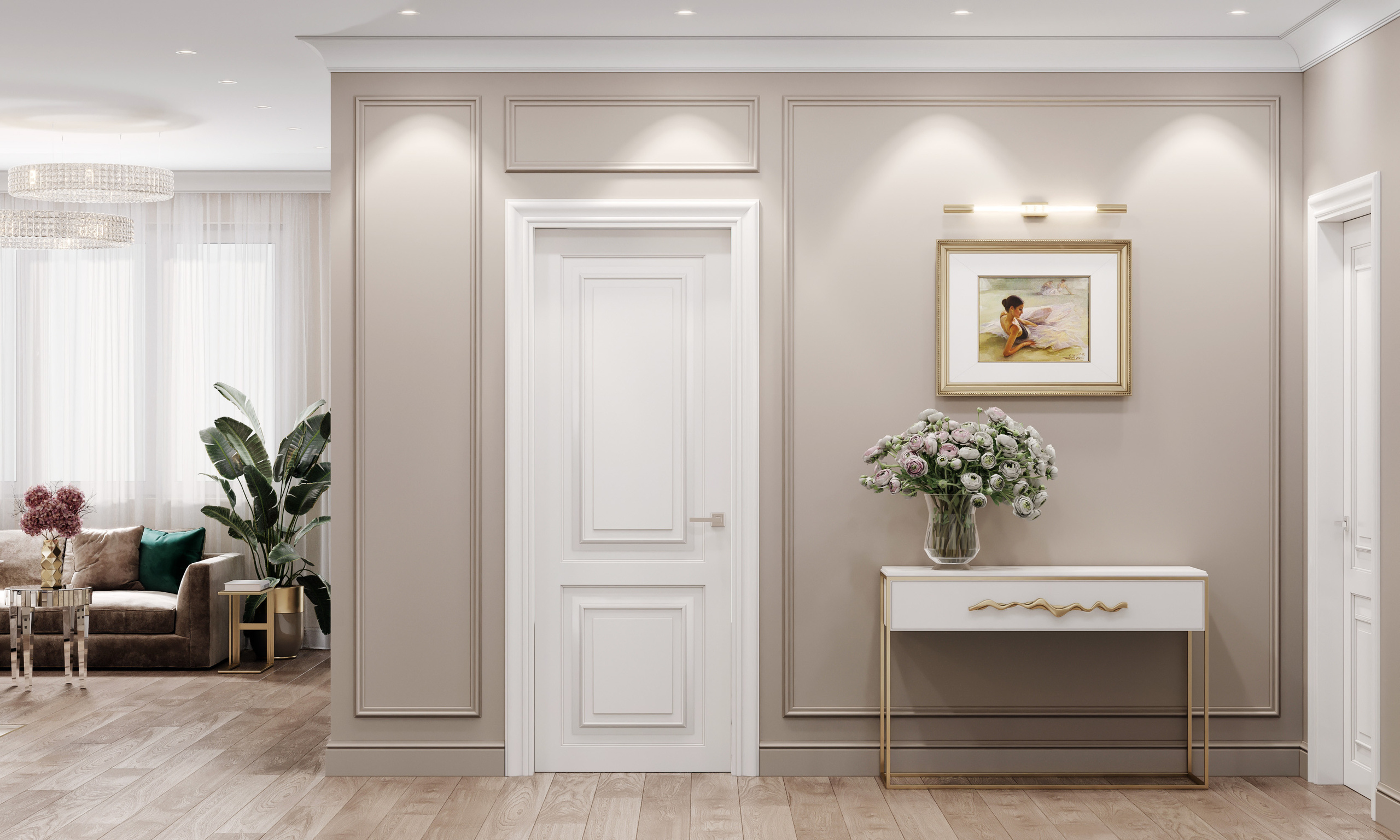 АКАДЕМИЧЕСКАЯ 124 м². Студия Интерьерного Дизайна Artis Interiors