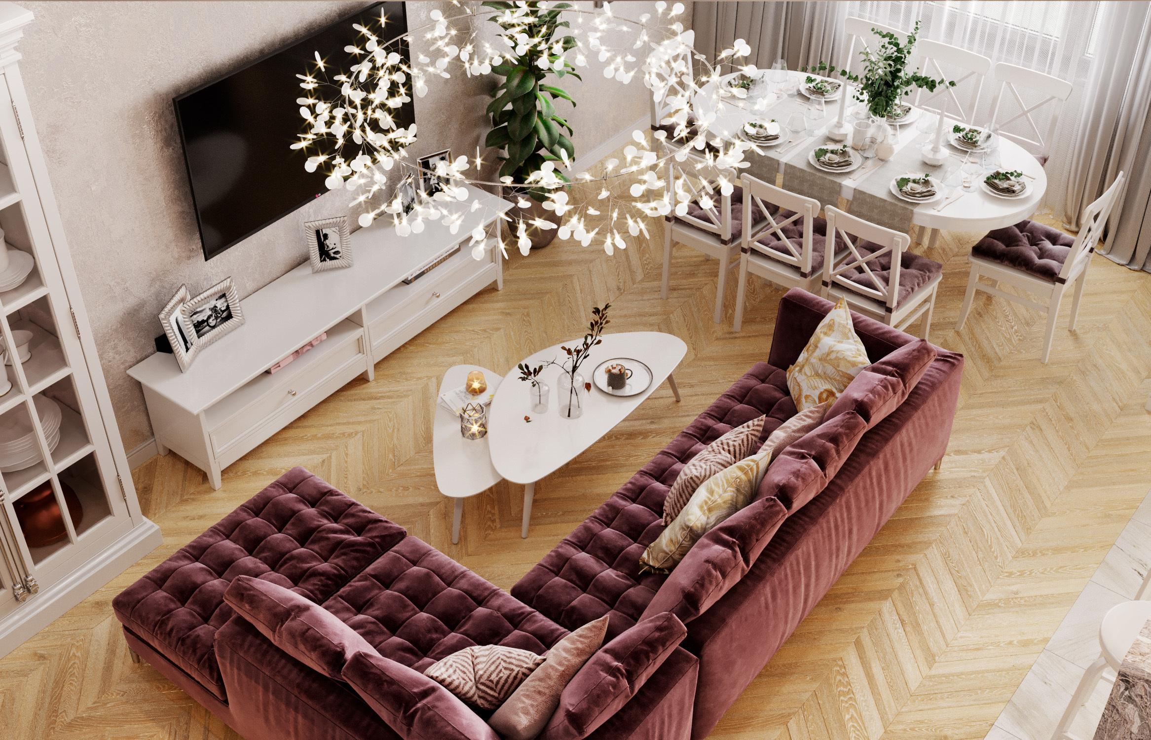 Перепланировка квартиры. Как грамотно расставить мебель в комнате.