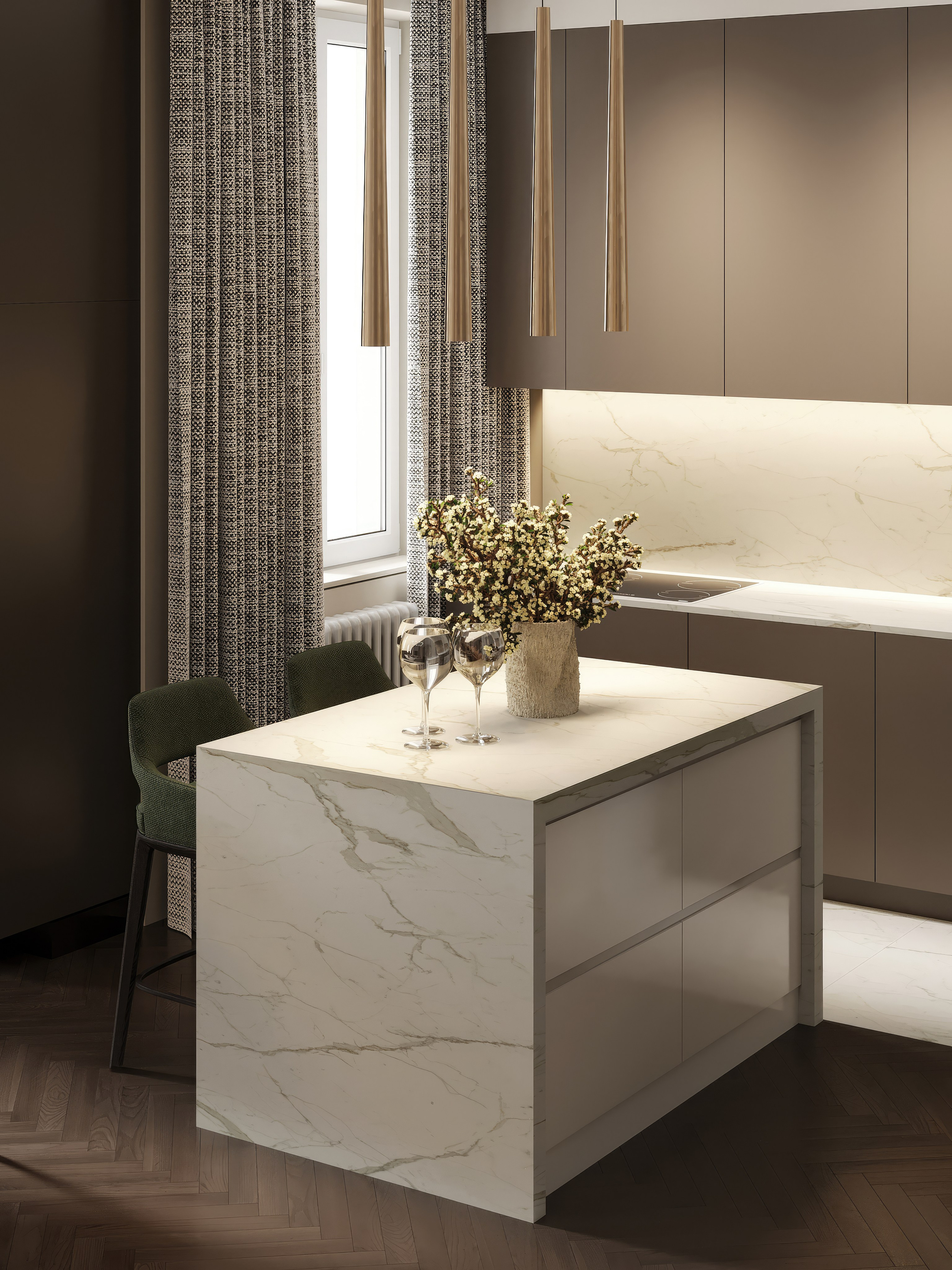 НОВЫЙ АРБАТ 162 М². Студия Интерьерного Дизайна Artis Interiors