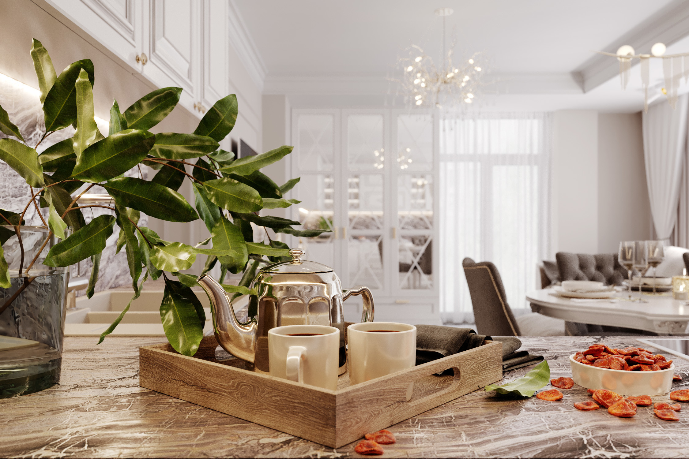 ЖК ЖАВОРОНОК 100 м². Студия Интерьерного Дизайна Artis Interiors