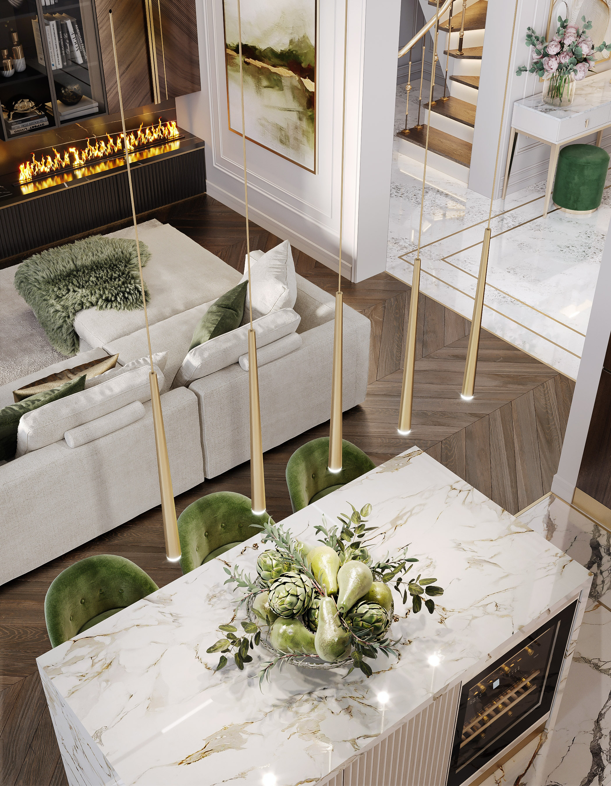 КП СУХАНОВО ПАРК. Студия Интерьерного Дизайна Artis Interiors