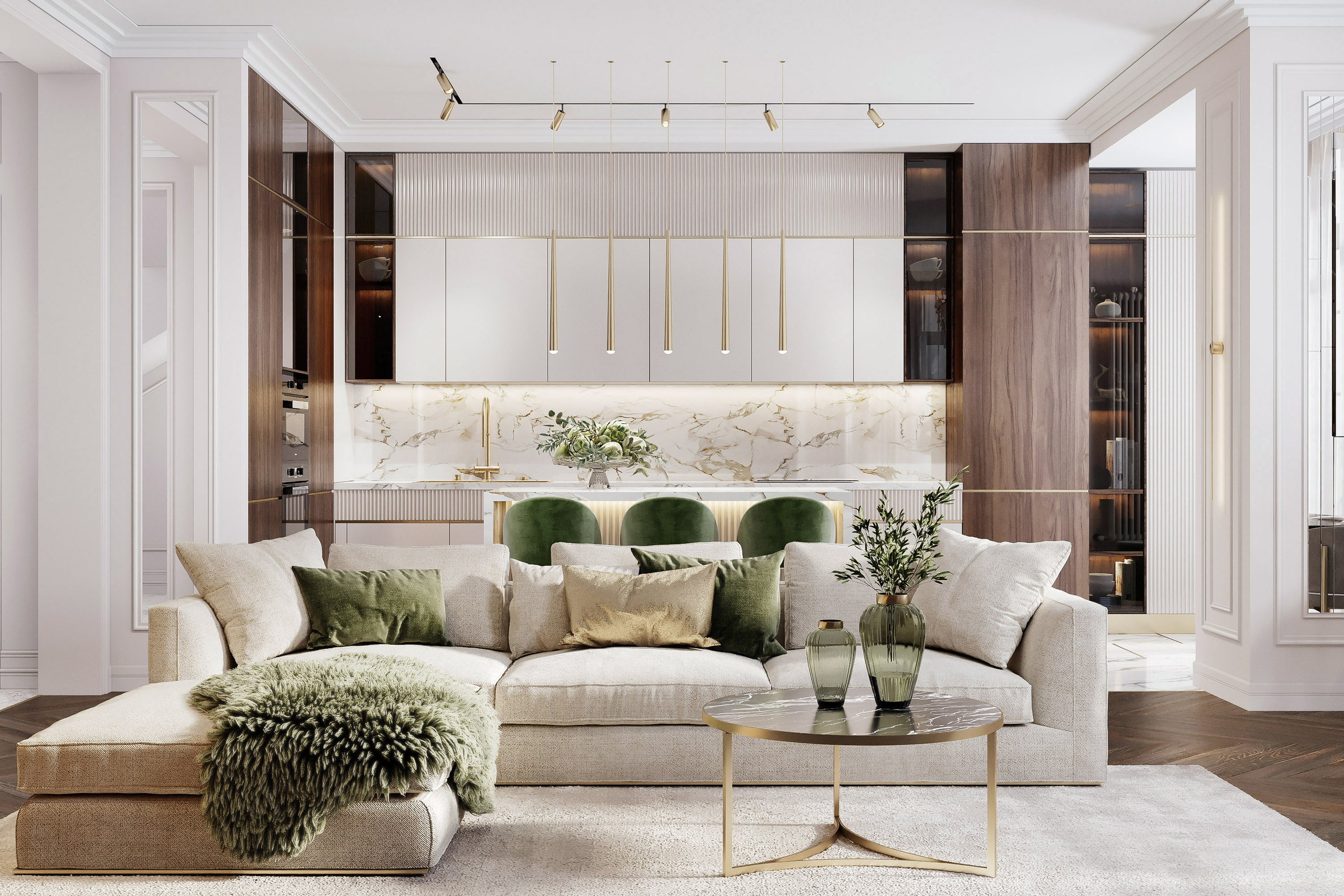 КП СУХАНОВО ПАРК. Студия Интерьерного Дизайна Artis Interiors