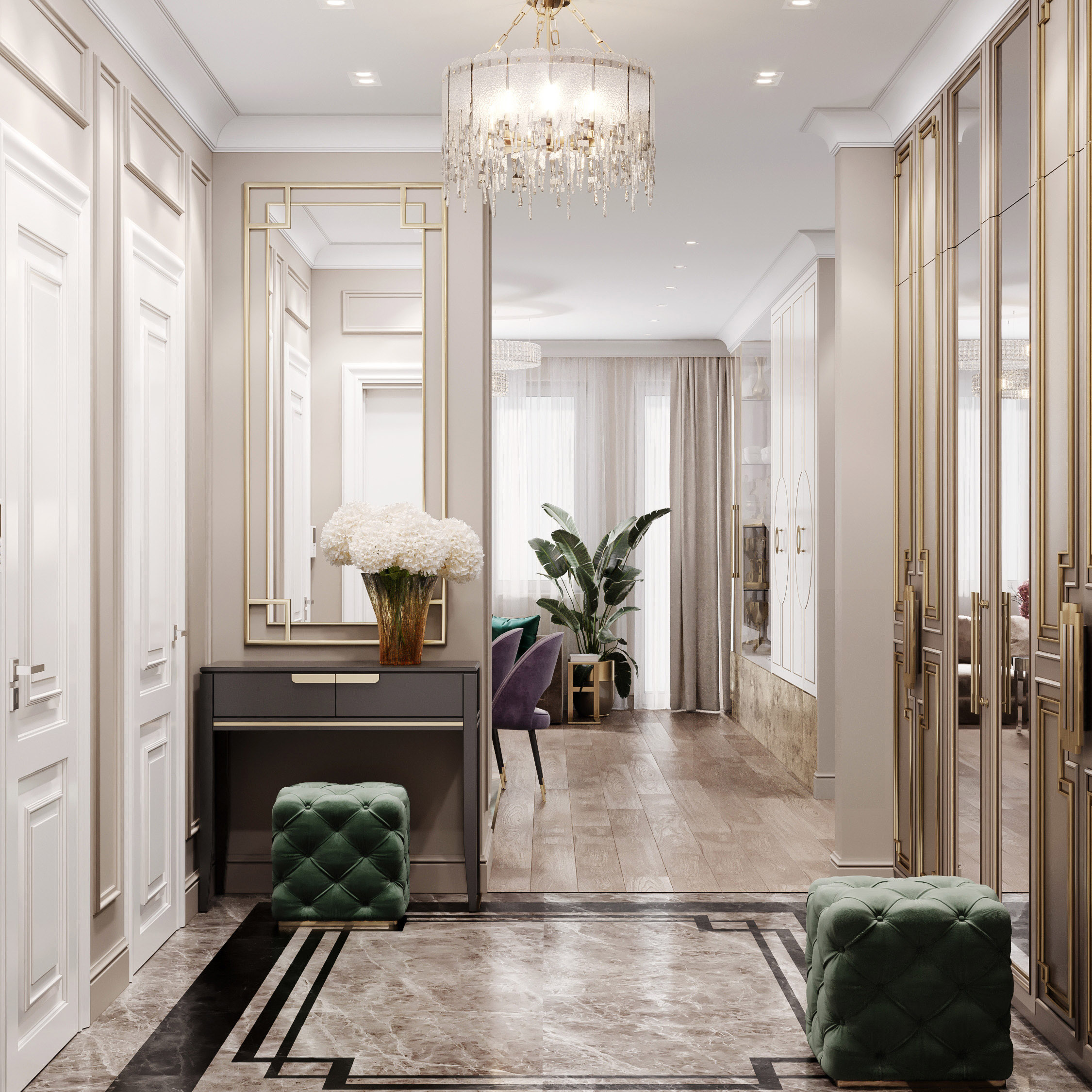 АКАДЕМИЧЕСКАЯ 124 м². Студия Интерьерного Дизайна Artis Interiors