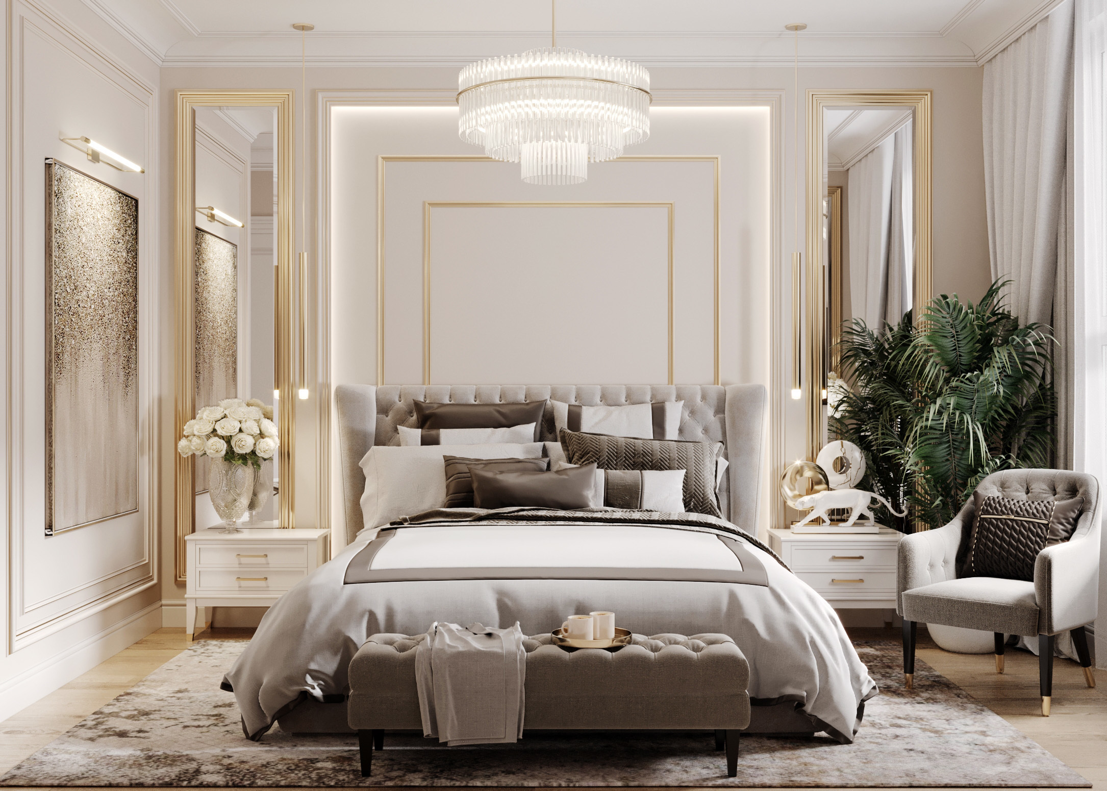 ЖК СЕРДЦЕ СТОЛИЦЫ 71 м². Студия Интерьерного Дизайна Artis Interiors