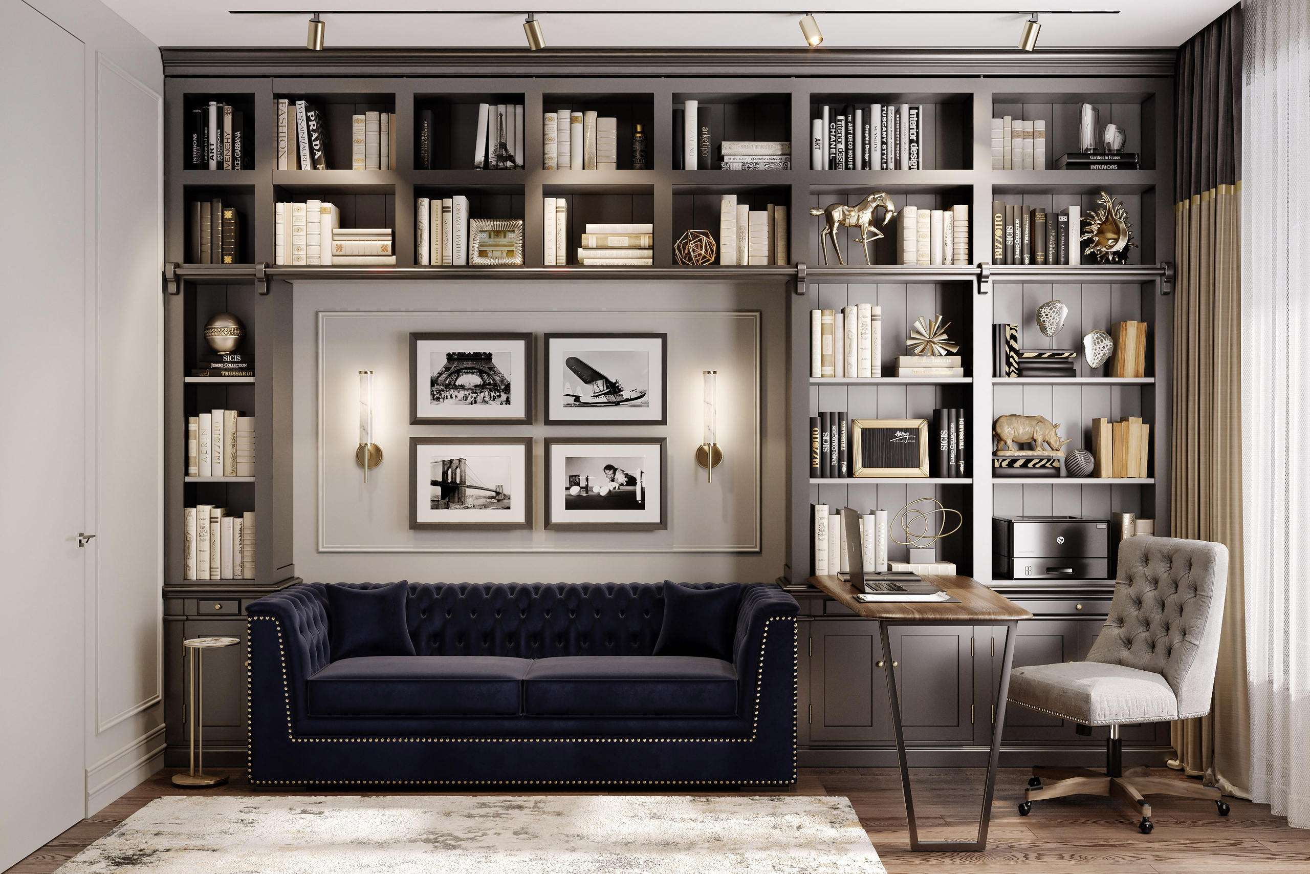 ЖК СИТИ ПАРК 170 м². Студия Интерьерного Дизайна Artis Interiors