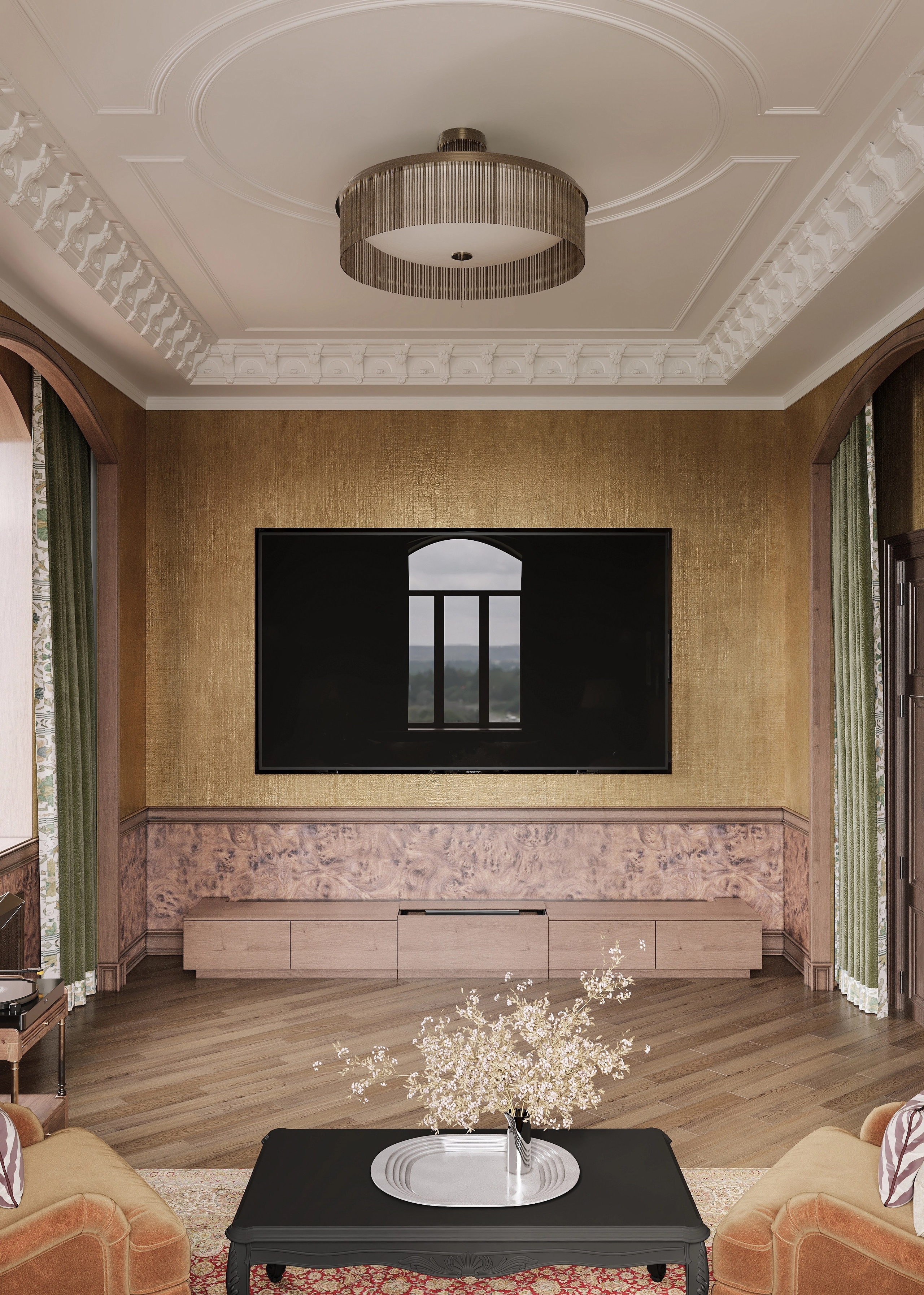 ИНТЕЛЛЕКТУАЛЬНЫЙ ШИК 800 м². Студия Интерьерного Дизайна Artis Interiors