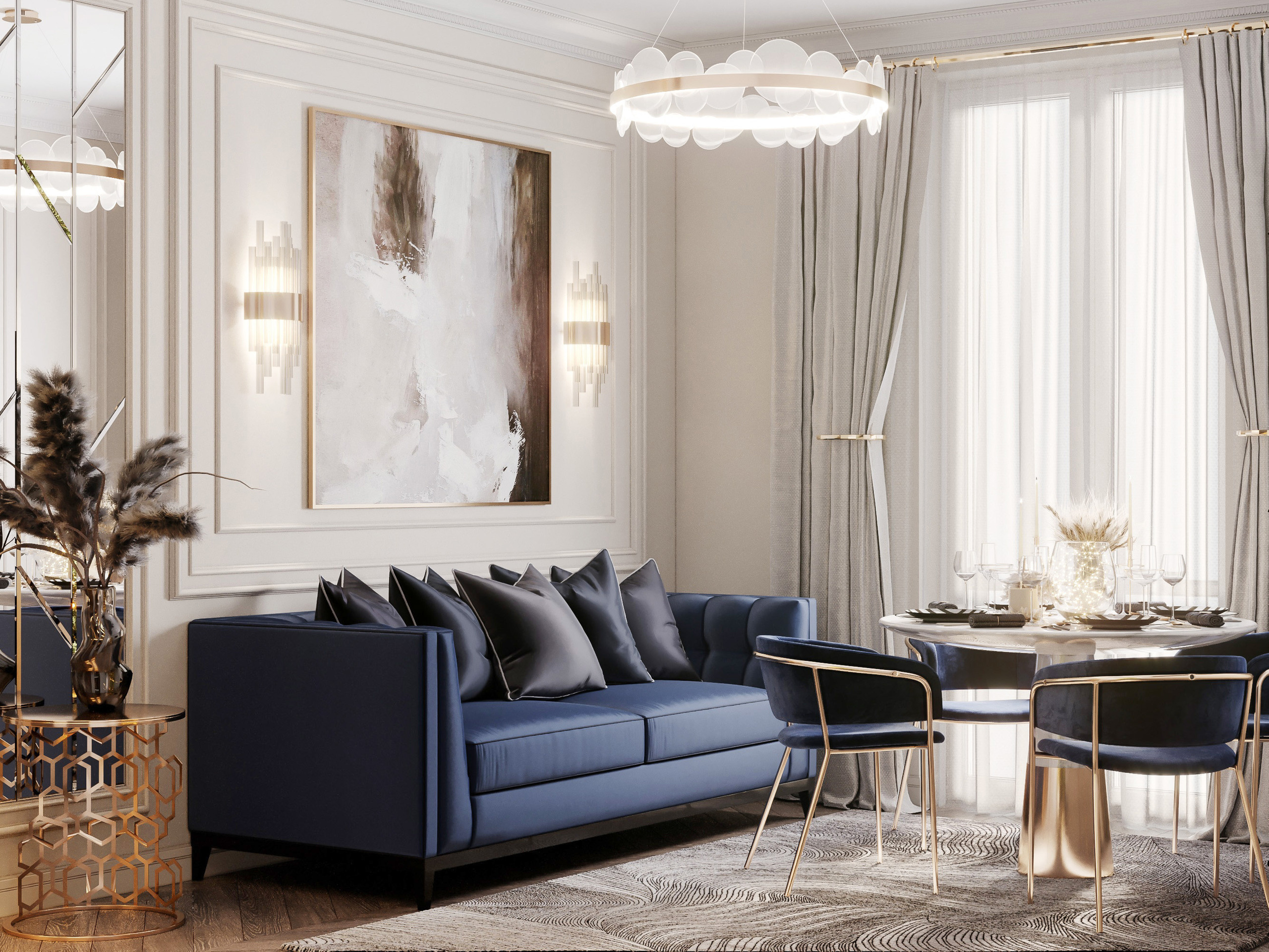 ЖК БЕЛЬЦКИЙ 68 м². Студия Интерьерного Дизайна Artis Interiors