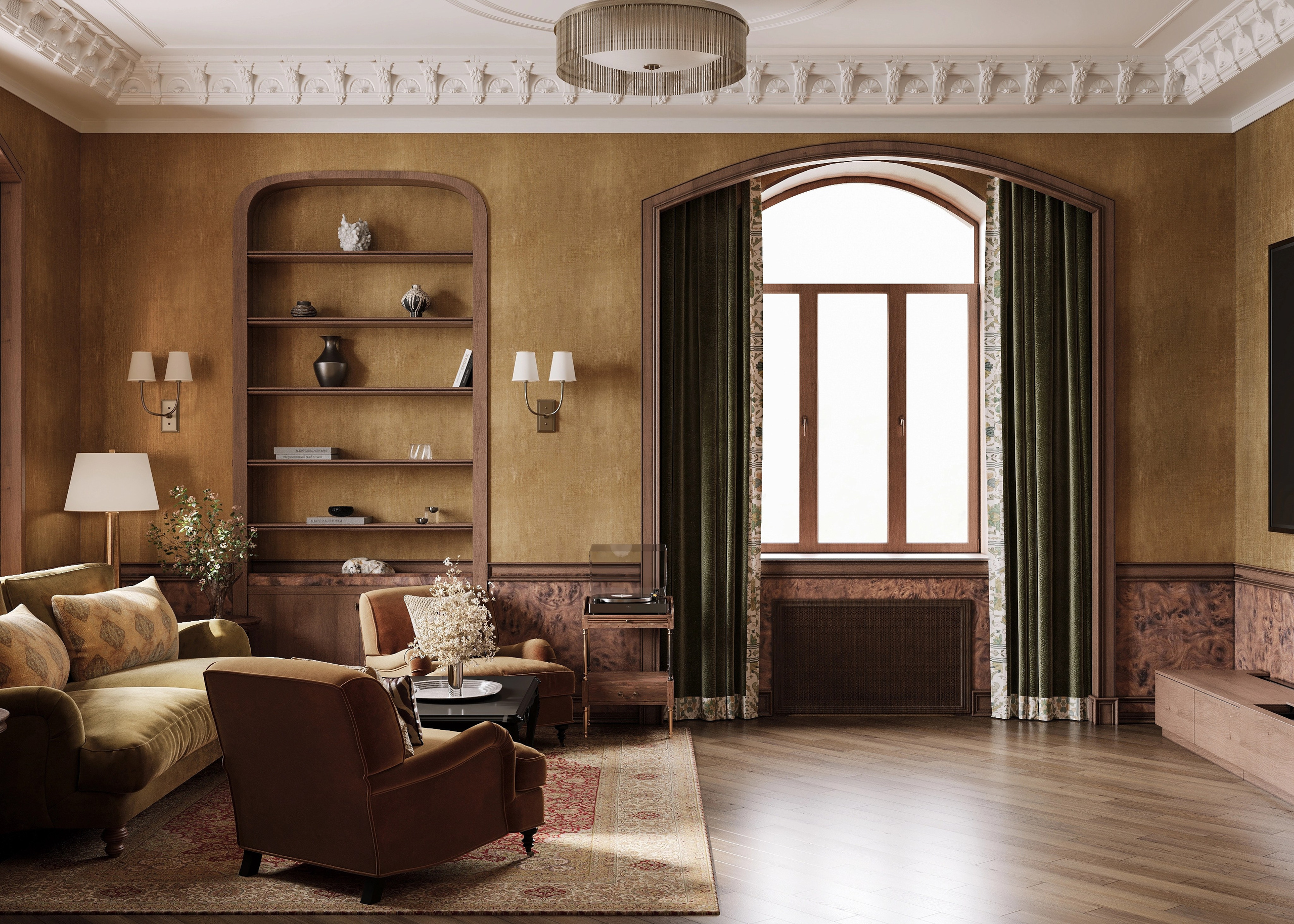 ИНТЕЛЛЕКТУАЛЬНЫЙ ШИК 800 м². Студия Интерьерного Дизайна Artis Interiors