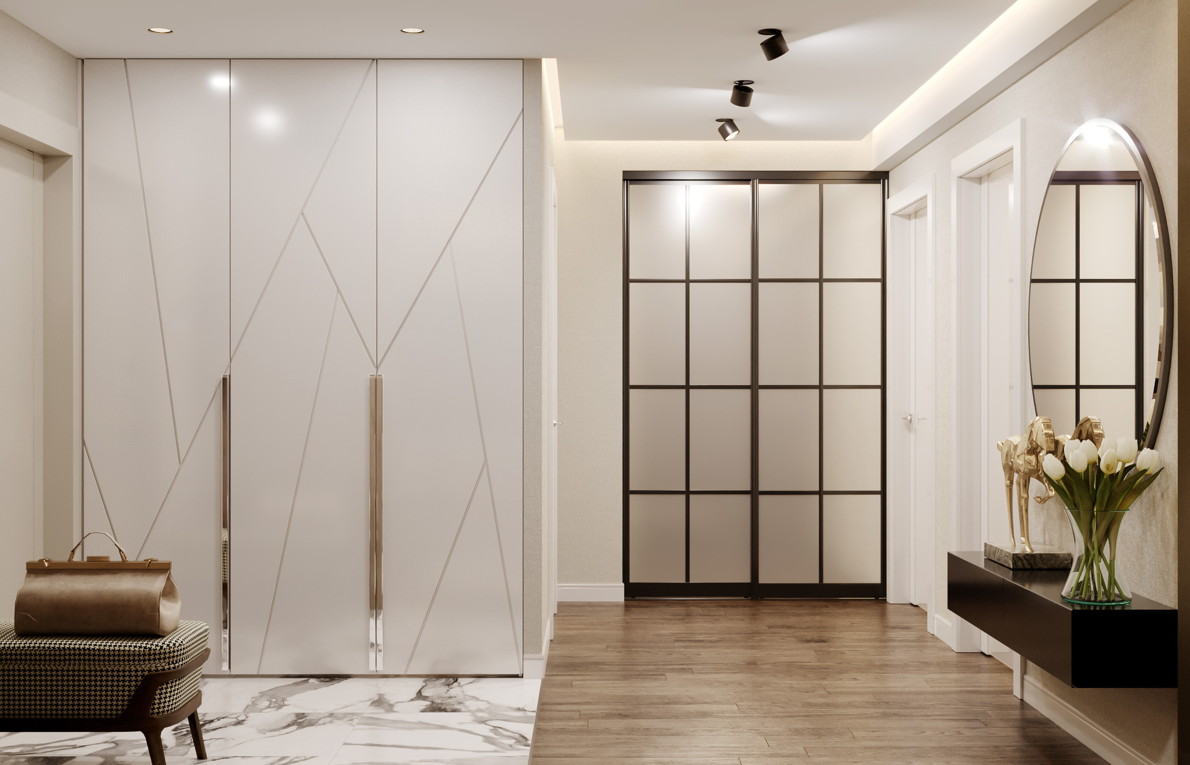 ЖК ДОЛИНА РОЗ 82 м². Студия Интерьерного Дизайна Artis Interiors