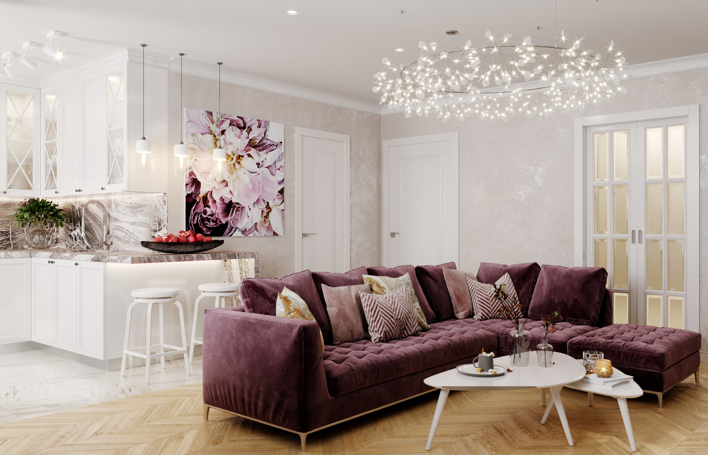 ЖК МИР МИТИНО 118 м². Студия Интерьерного Дизайна Artis Interiors