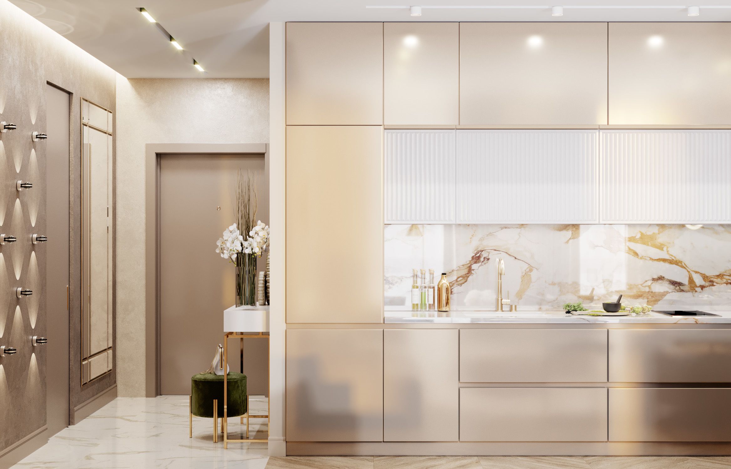 ЖК ХОРОШЕВСКИЙ 47 м². Студия Интерьерного Дизайна Artis Interiors