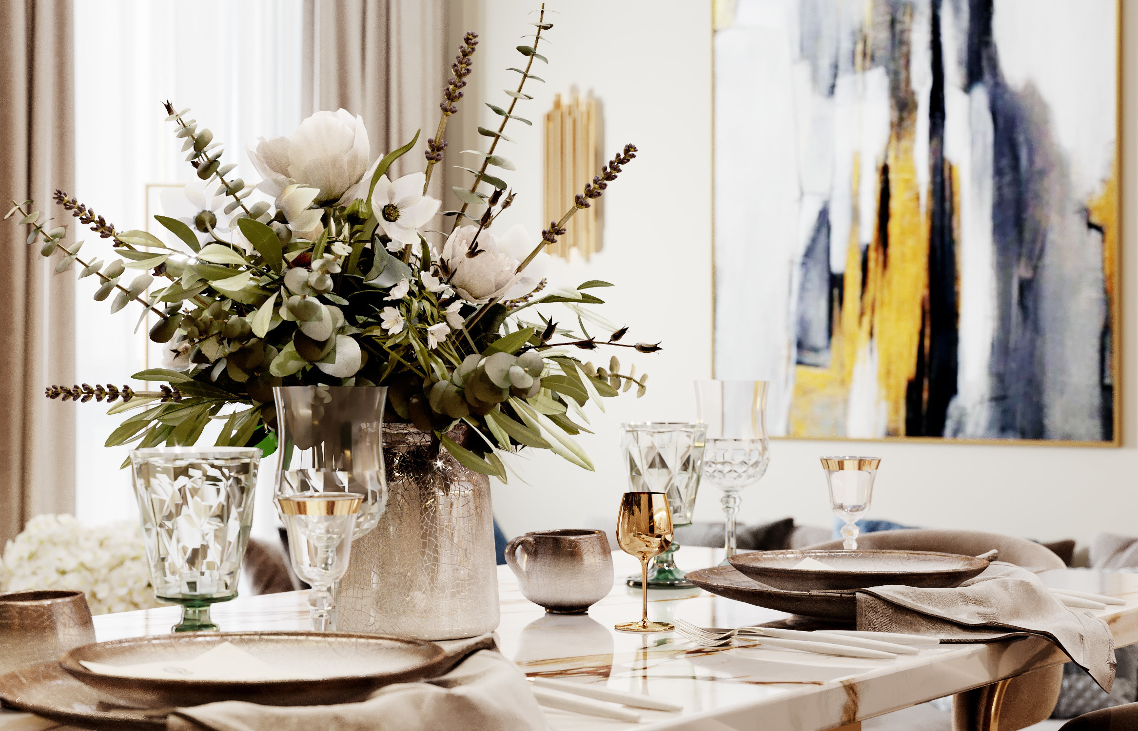 ЖК ХОРОШЕВСКИЙ 47 м². Студия Интерьерного Дизайна Artis Interiors