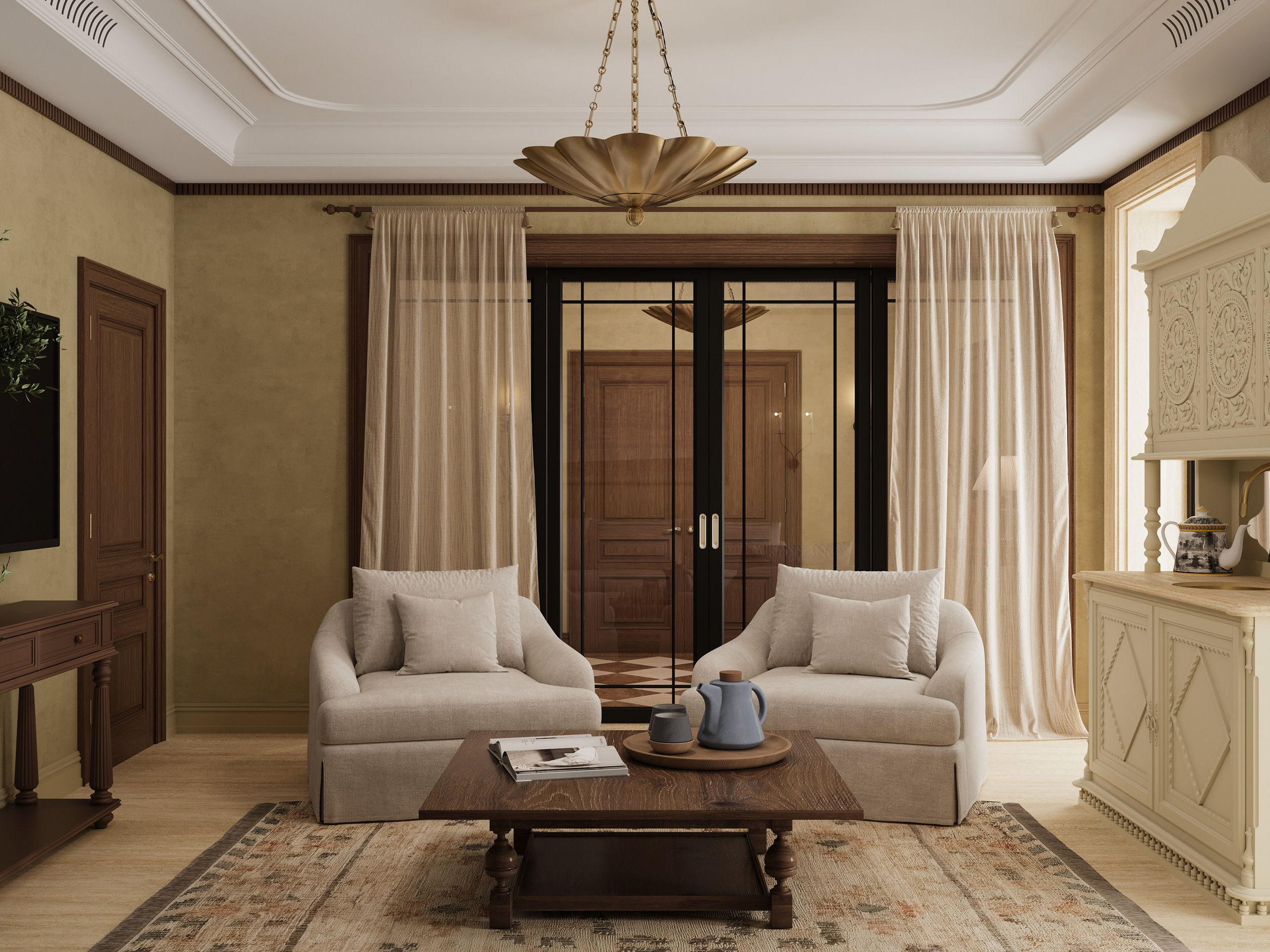 БАССЕЙН В ЗАГОРОДНОМ ДОМЕ. Студия Интерьерного Дизайна Artis Interiors