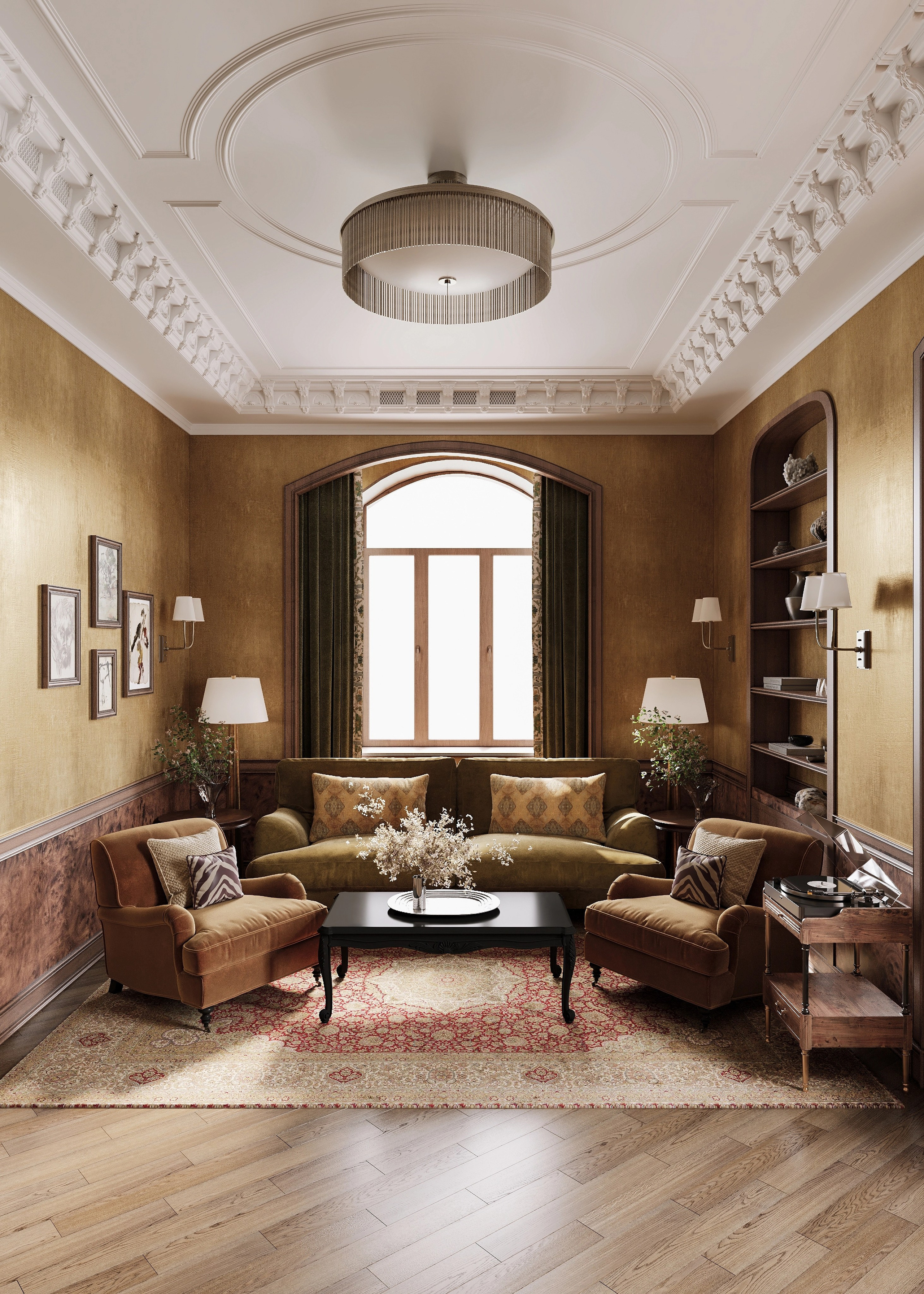 ИНТЕЛЛЕКТУАЛЬНЫЙ ШИК 800 м². Студия Интерьерного Дизайна Artis Interiors