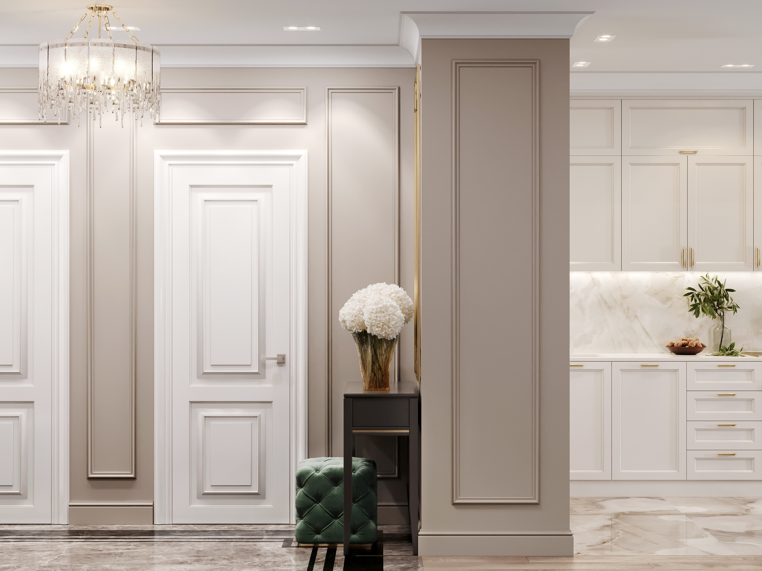 АКАДЕМИЧЕСКАЯ 124 м². Студия Интерьерного Дизайна Artis Interiors