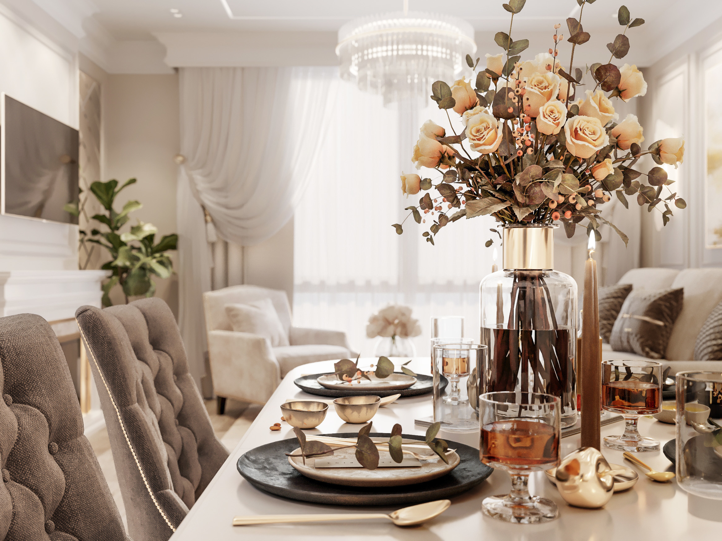 ЖК Хорошевский 112 м². Студия Интерьерного Дизайна Artis Interiors