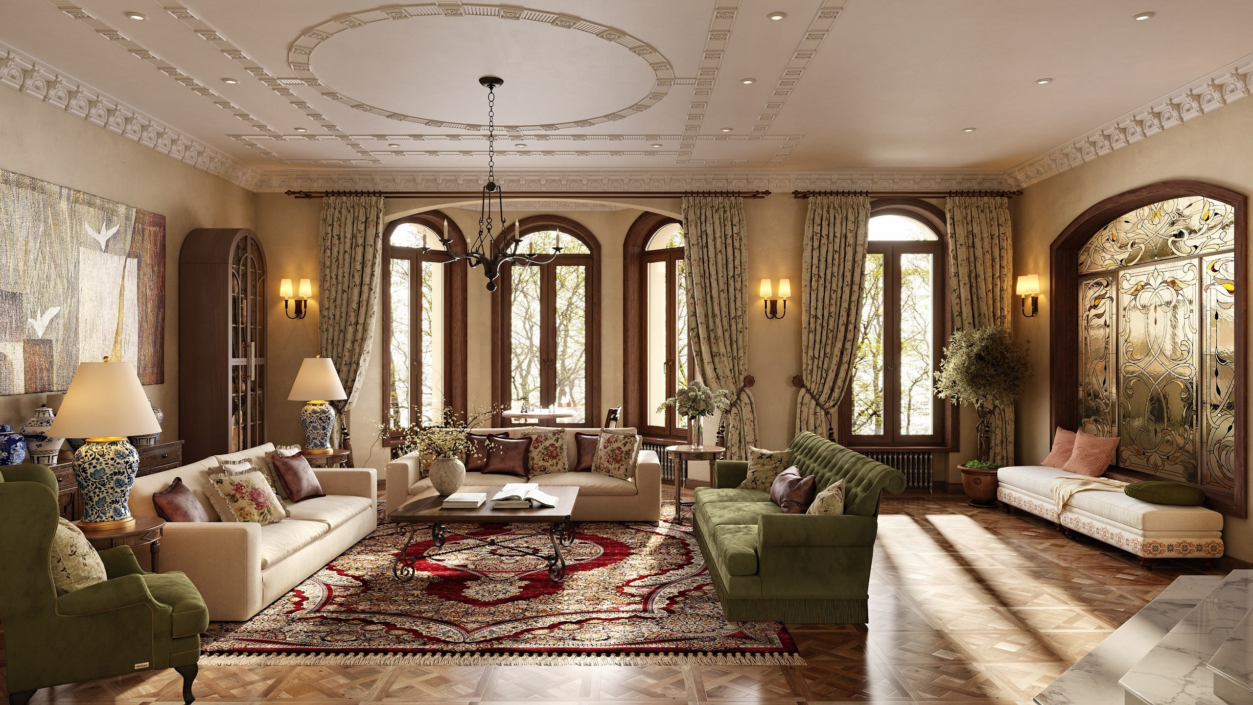 ИНТЕЛЛЕКТУАЛЬНЫЙ ШИК 800 м². Студия Интерьерного Дизайна Artis Interiors