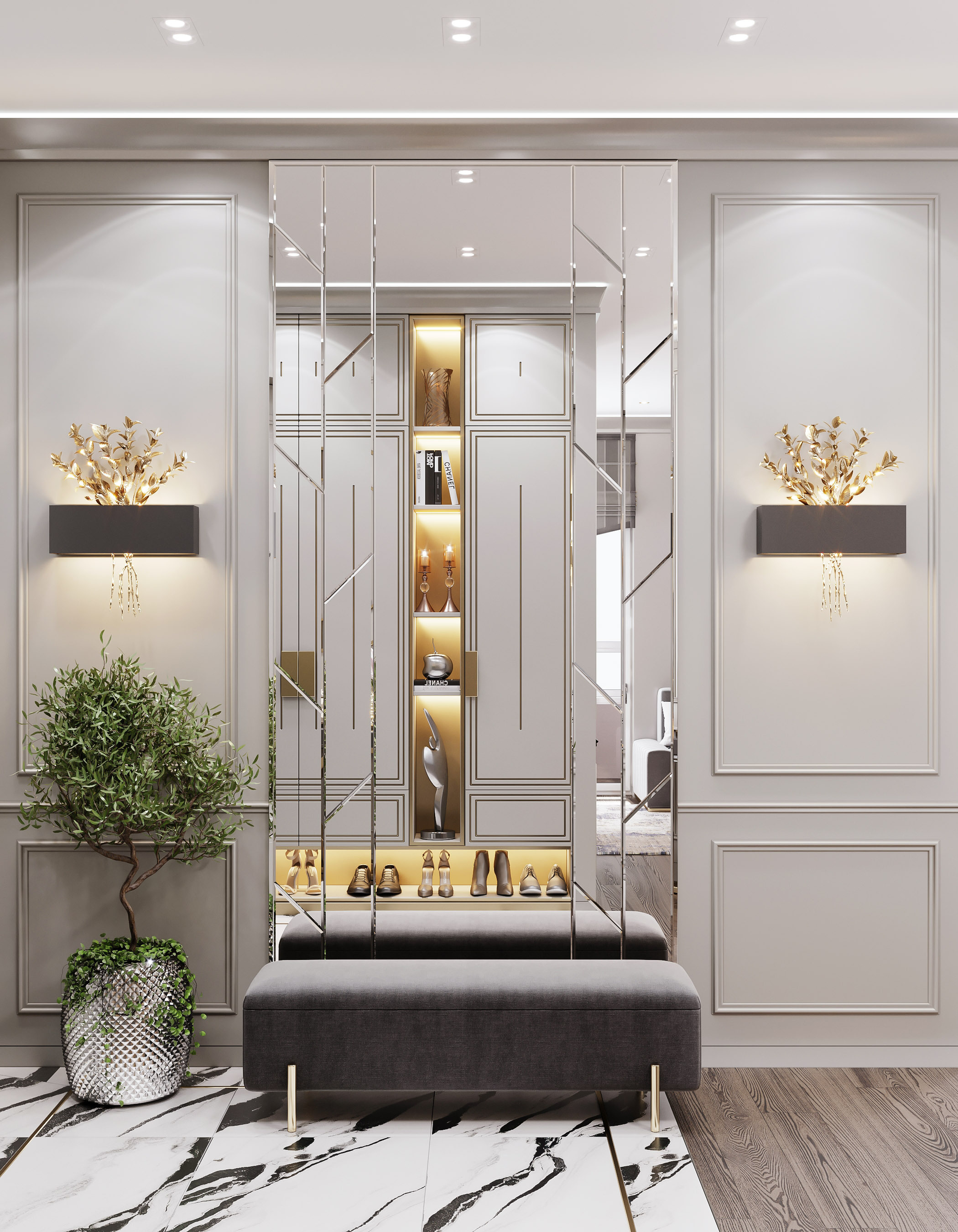 ЖК СИТИ ПАРК 170 м². Студия Интерьерного Дизайна Artis Interiors