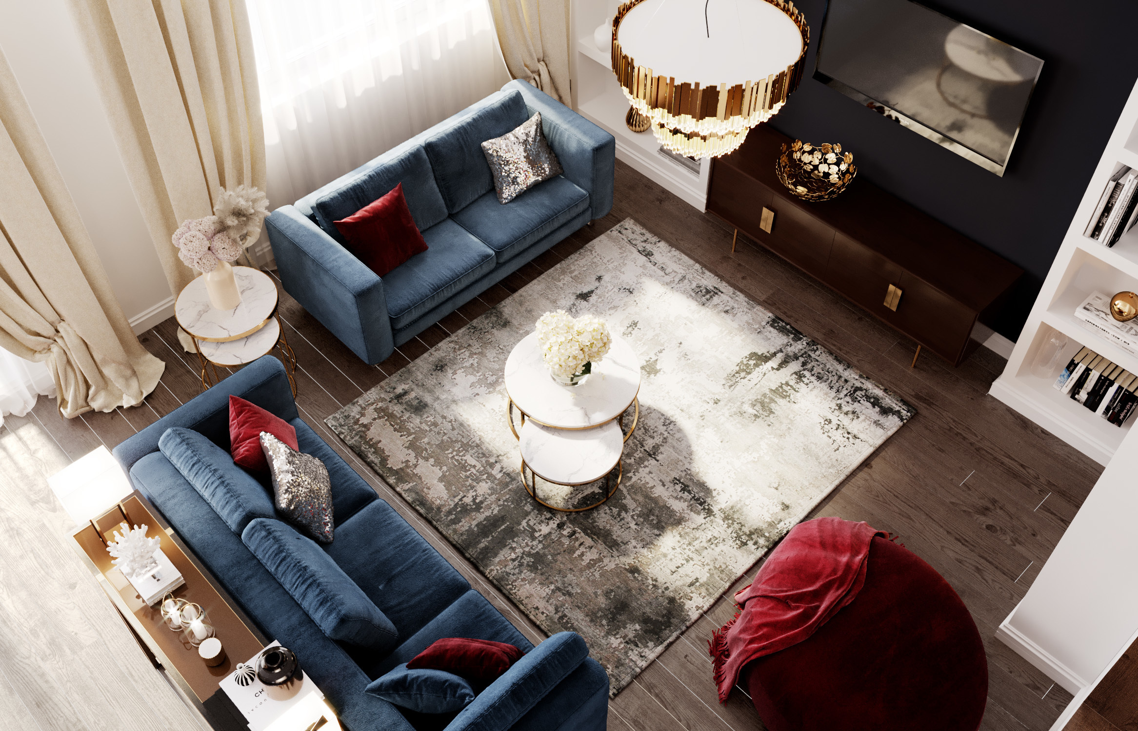 Коттедж КРЕКШИНО 300 м². Студия Интерьерного Дизайна Artis Interiors