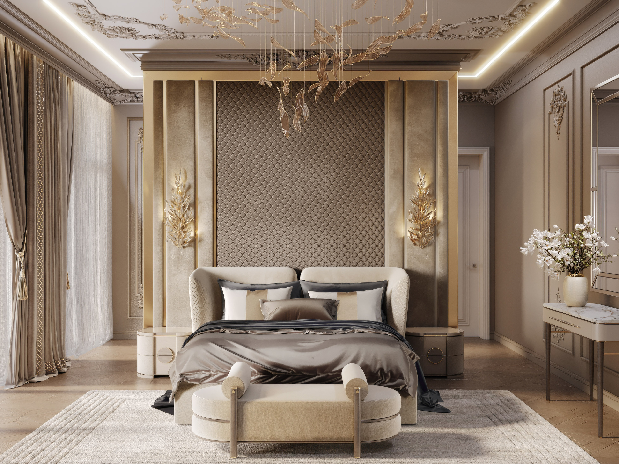 РУБЛЁВКА 500 м². Студия Интерьерного Дизайна Artis Interiors