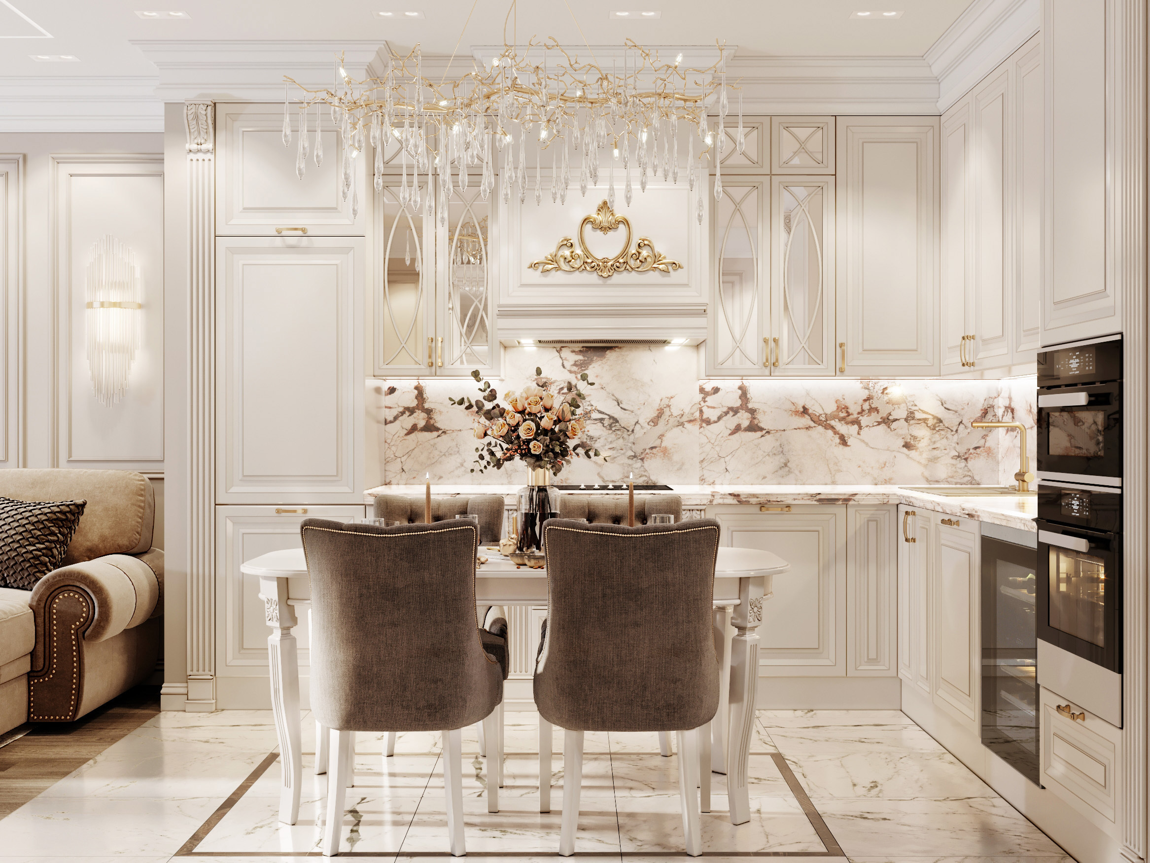 ЖК Хорошевский 112 м². Студия Интерьерного Дизайна Artis Interiors