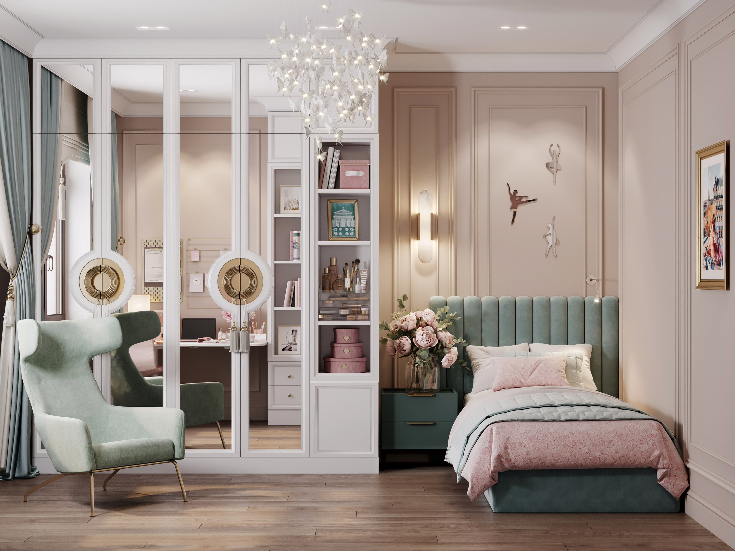 АКАДЕМИЧЕСКАЯ 124 м². Студия Интерьерного Дизайна Artis Interiors