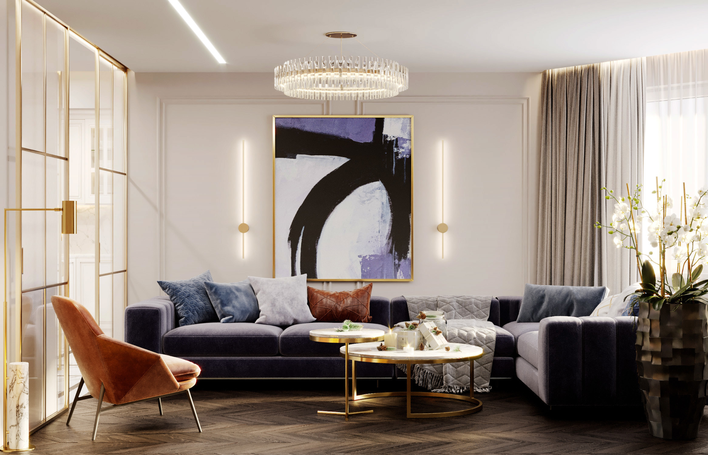 ЖК В БАЛАШИХЕ 69 м². Студия Интерьерного Дизайна Artis Interiors